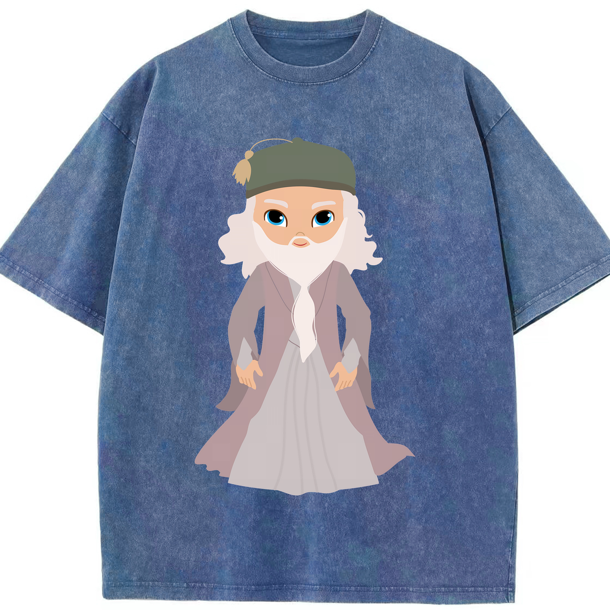 （画像用） Harry Potter ハリー・ポッターシリーズ 綿100% ヴィンテージ風 半袖Tシャツ（フロントプリント）