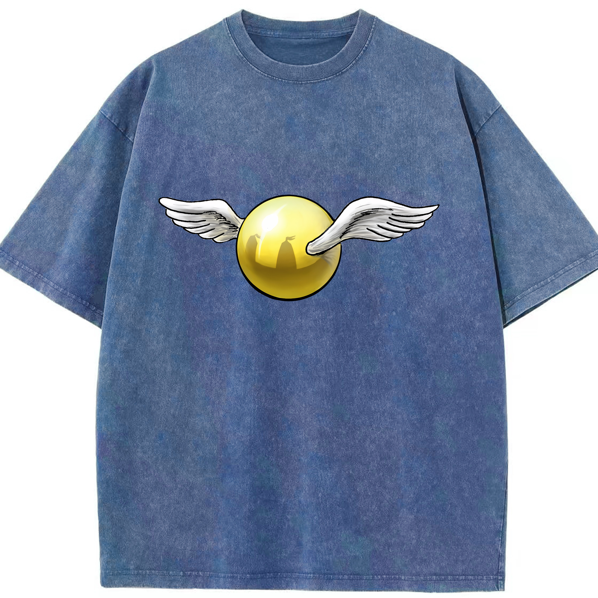 （画像用） Harry Potter ハリー・ポッターシリーズ 綿100% ヴィンテージ風 半袖Tシャツ（フロントプリント）