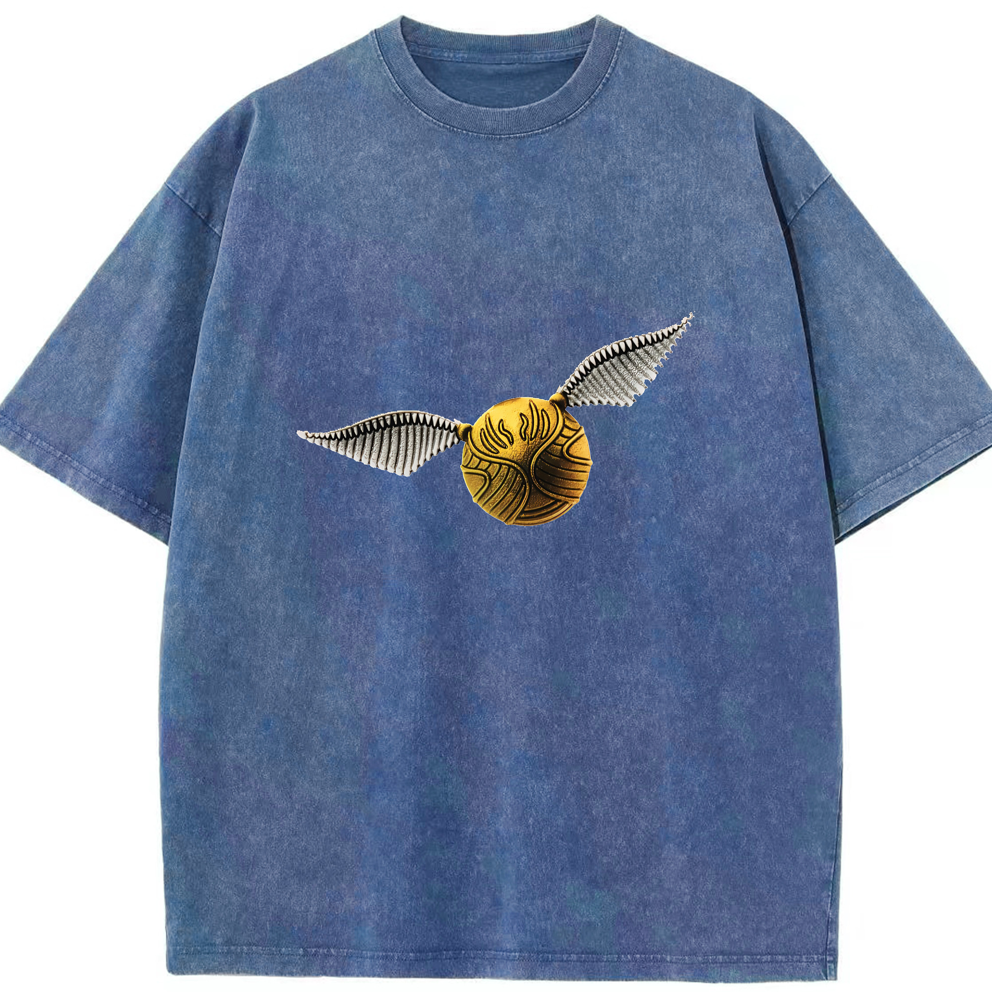 （画像用） Harry Potter ハリー・ポッターシリーズ 綿100% ヴィンテージ風 半袖Tシャツ（フロントプリント）