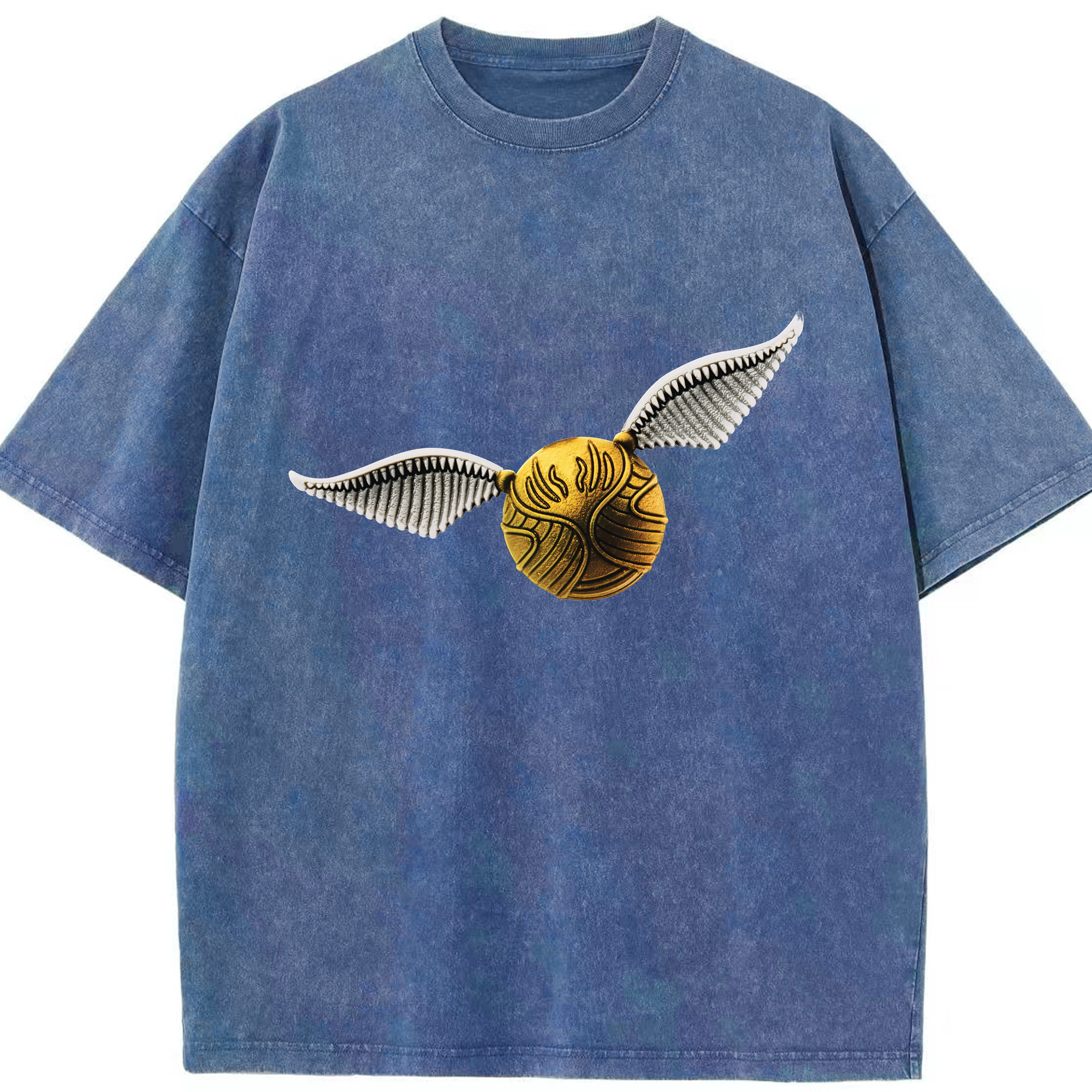 （画像用） Harry Potter ハリー・ポッターシリーズ 綿100% ヴィンテージ風 半袖Tシャツ（フロントプリント）