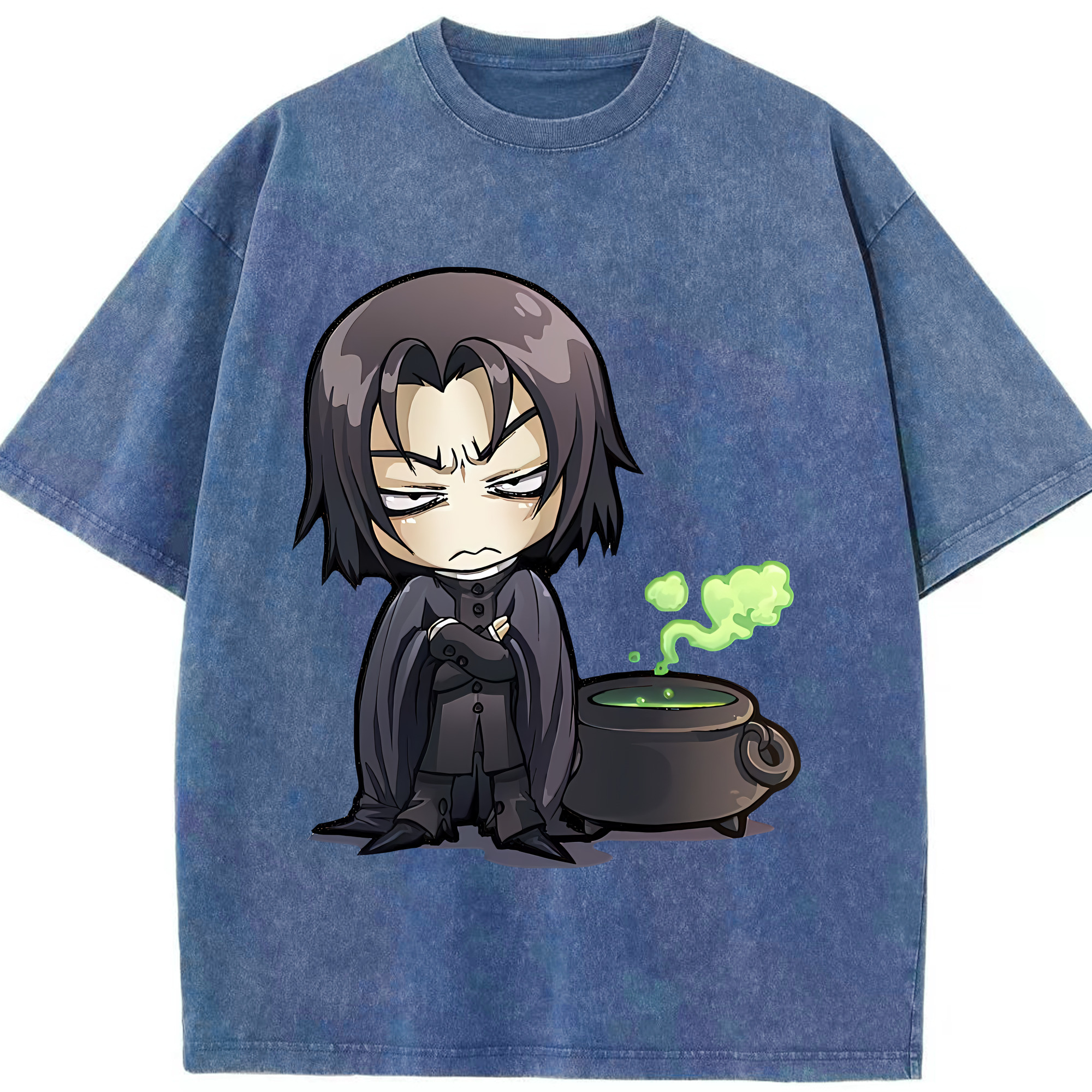 （画像用） Harry Potter ハリー・ポッターシリーズ 綿100% ヴィンテージ風 半袖Tシャツ（フロントプリント）