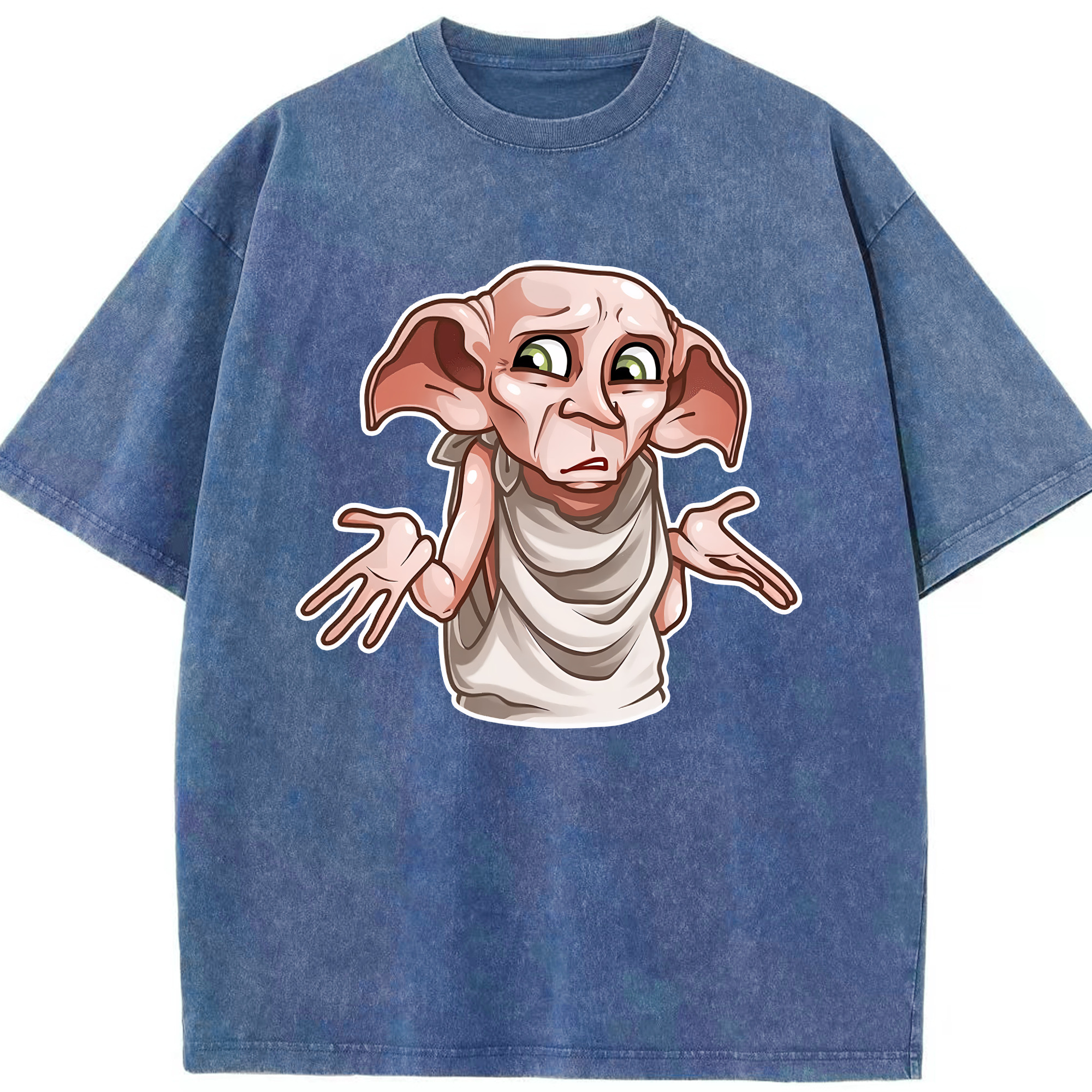 （画像用） Harry Potter ハリー・ポッターシリーズ 綿100% ヴィンテージ風 半袖Tシャツ（フロントプリント）