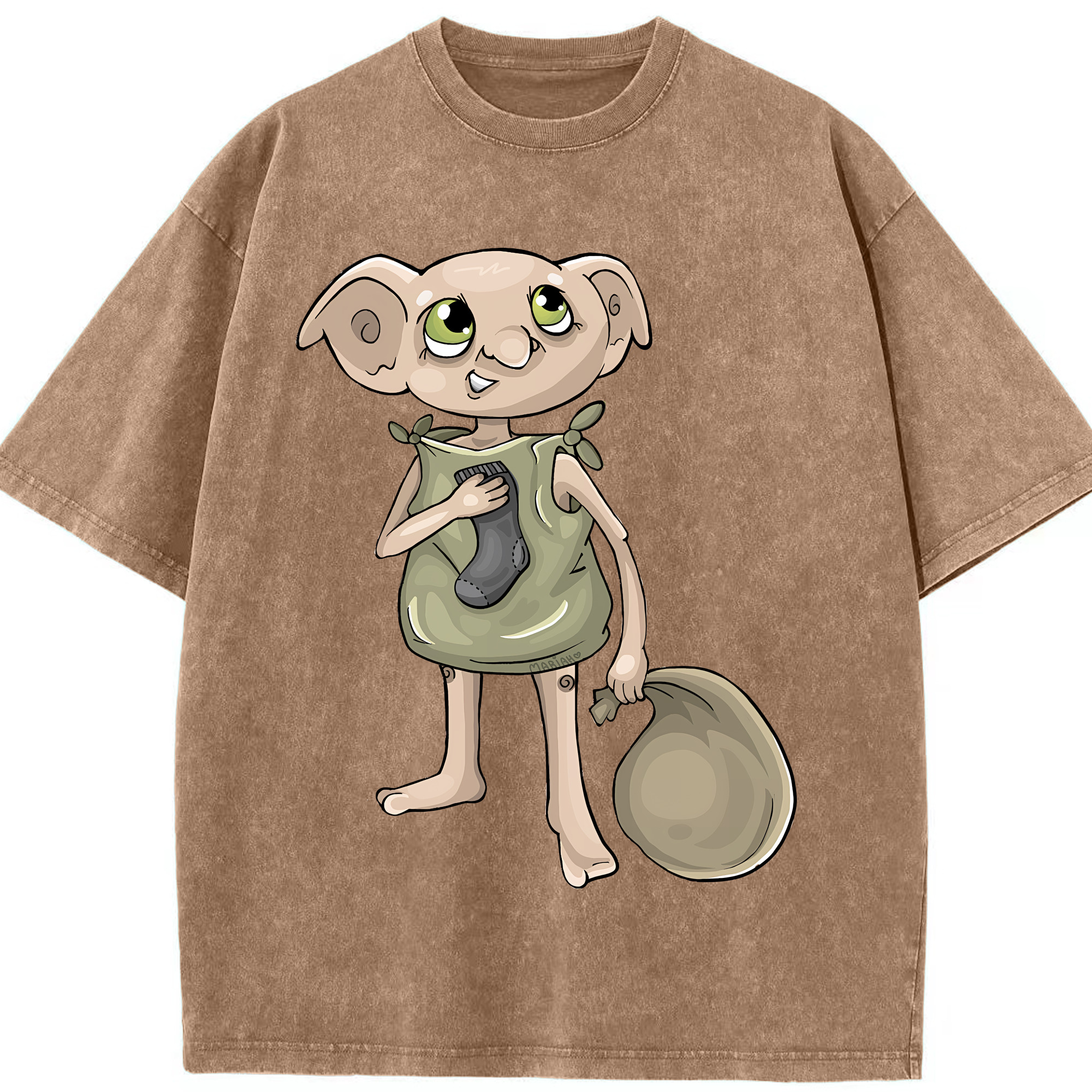 （画像用） Harry Potter ハリー・ポッターシリーズ 綿100% ヴィンテージ風 半袖Tシャツ（フロントプリント）
