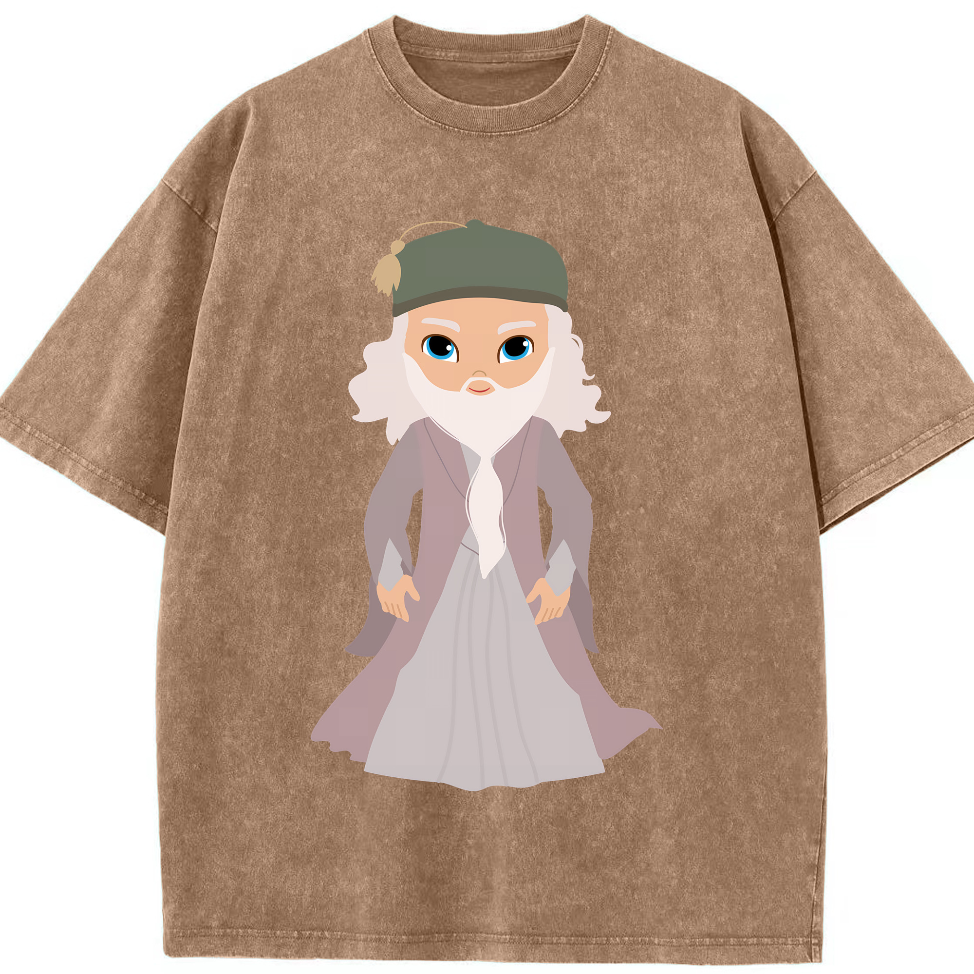 （画像用） Harry Potter ハリー・ポッターシリーズ 綿100% ヴィンテージ風 半袖Tシャツ（フロントプリント）