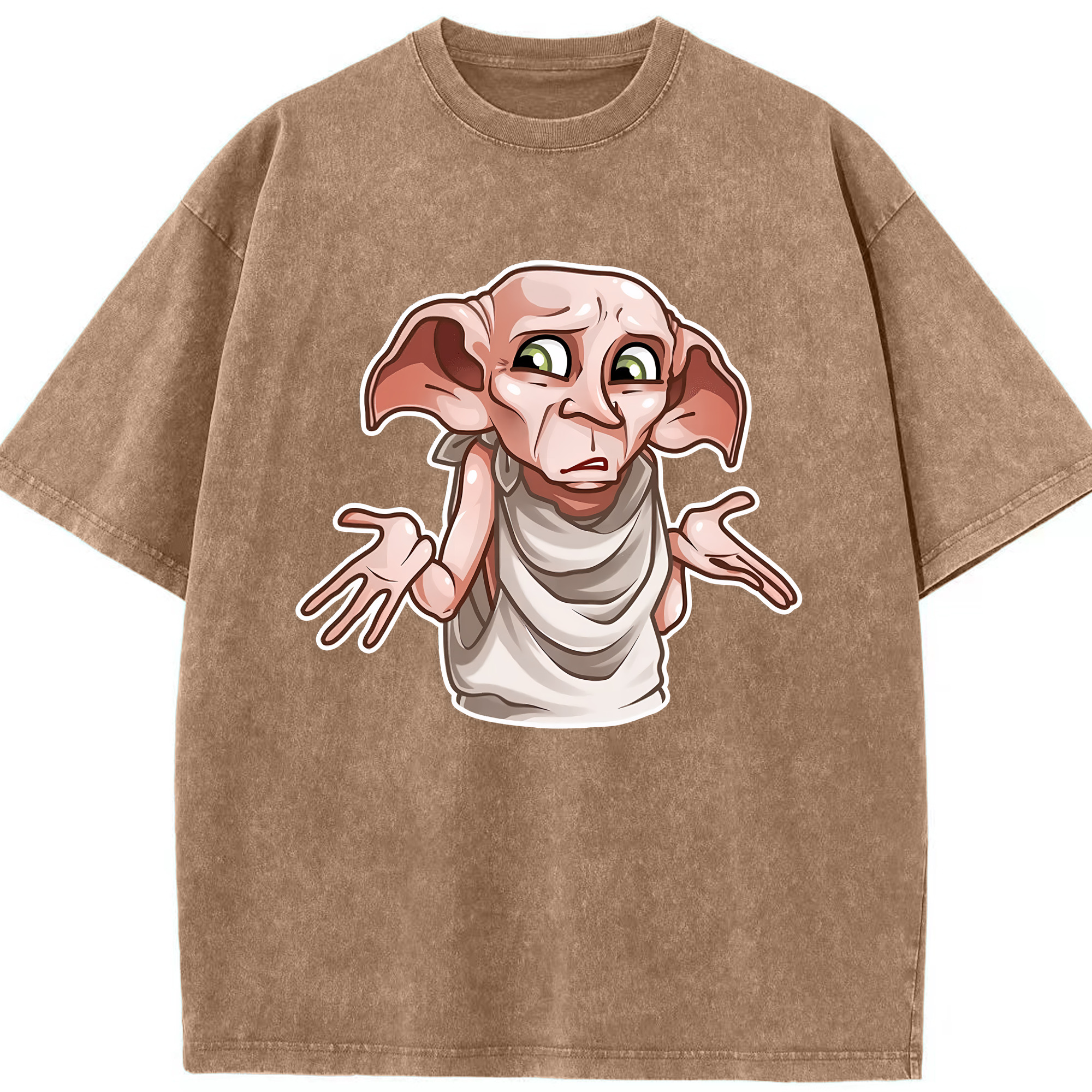 （画像用） Harry Potter ハリー・ポッターシリーズ 綿100% ヴィンテージ風 半袖Tシャツ（フロントプリント）