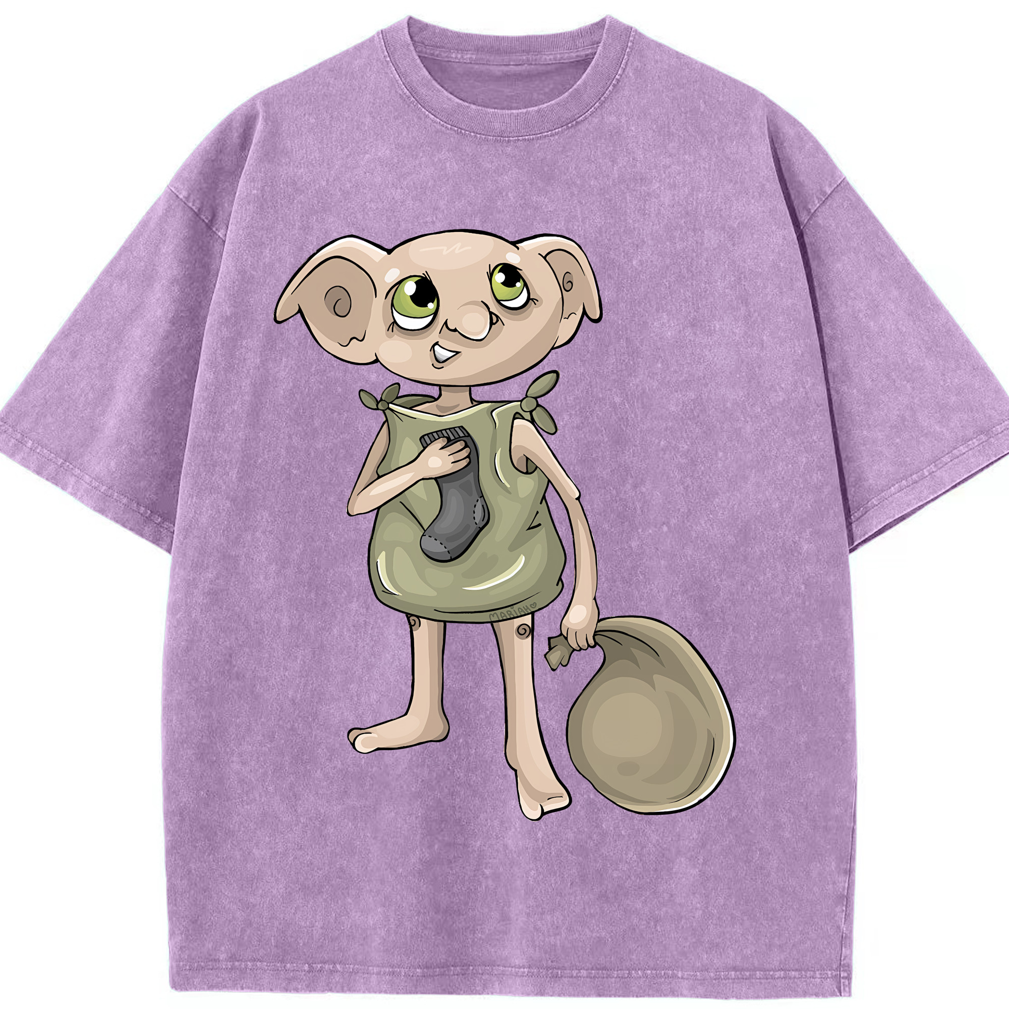 （画像用） Harry Potter ハリー・ポッターシリーズ 綿100% ヴィンテージ風 半袖Tシャツ（フロントプリント）