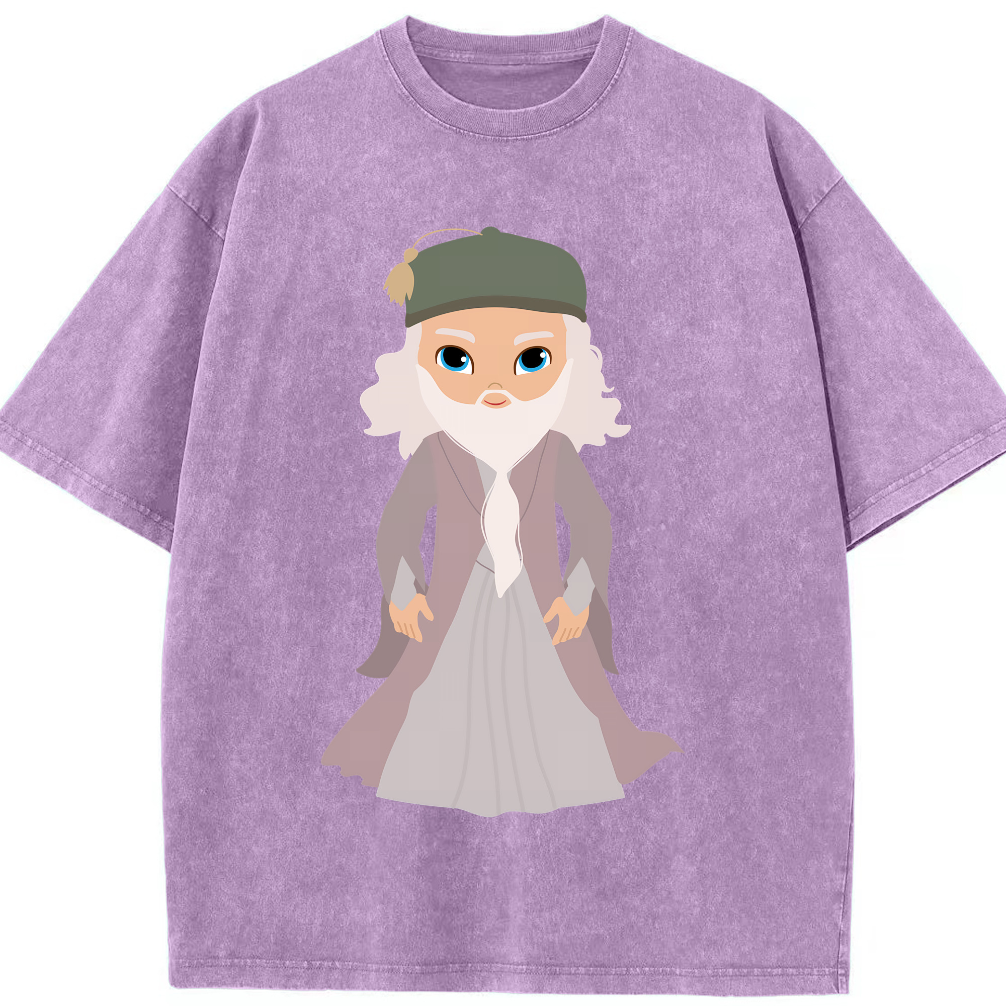 （画像用） Harry Potter ハリー・ポッターシリーズ 綿100% ヴィンテージ風 半袖Tシャツ（フロントプリント）
