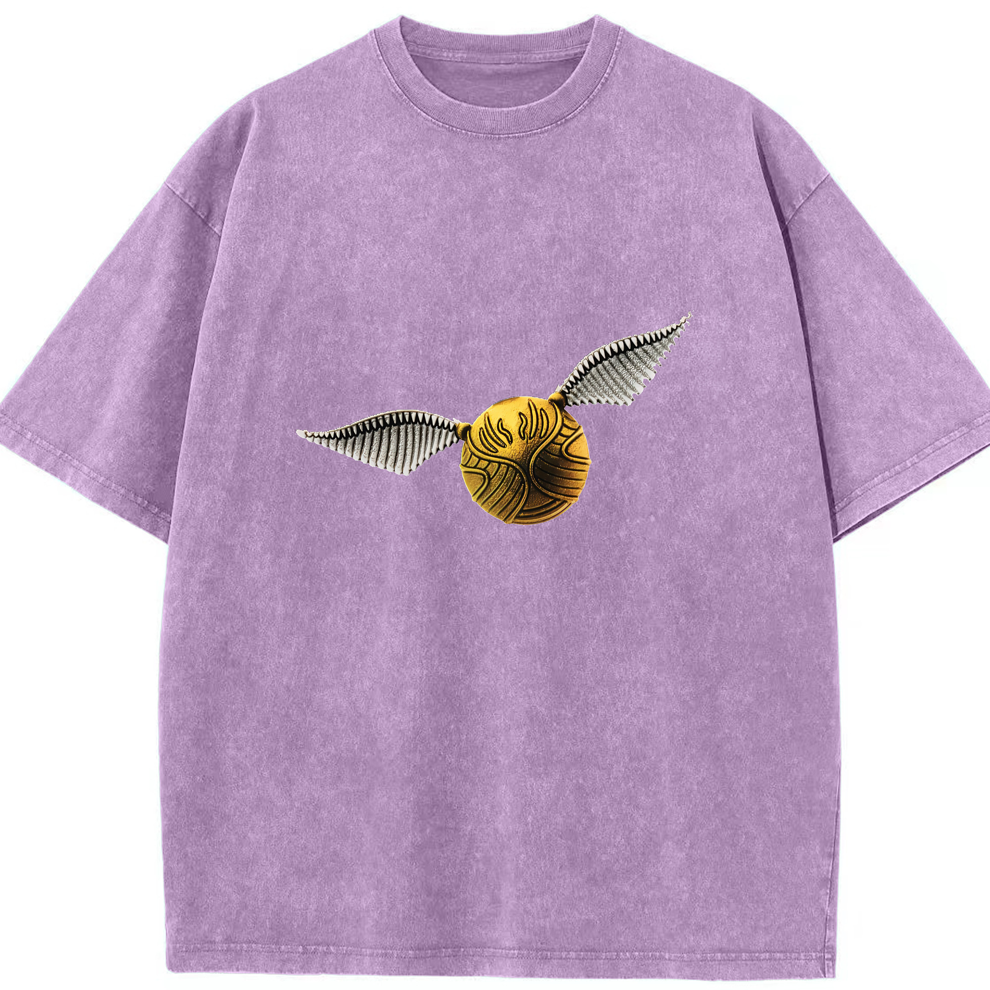 （画像用） Harry Potter ハリー・ポッターシリーズ 綿100% ヴィンテージ風 半袖Tシャツ（フロントプリント）