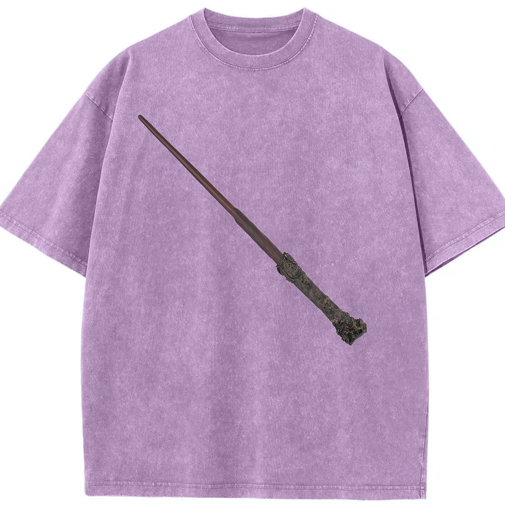 （画像用） Harry Potter ハリー・ポッターシリーズ 綿100% ヴィンテージ風 半袖Tシャツ（フロントプリント）