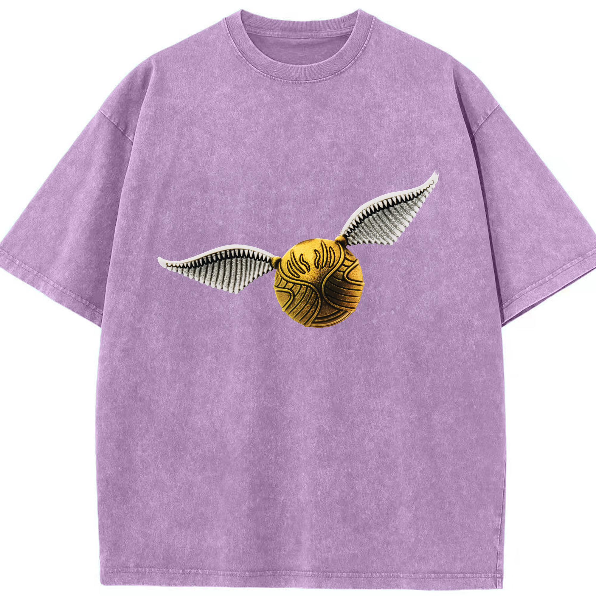 （画像用） Harry Potter ハリー・ポッターシリーズ 綿100% ヴィンテージ風 半袖Tシャツ（フロントプリント）
