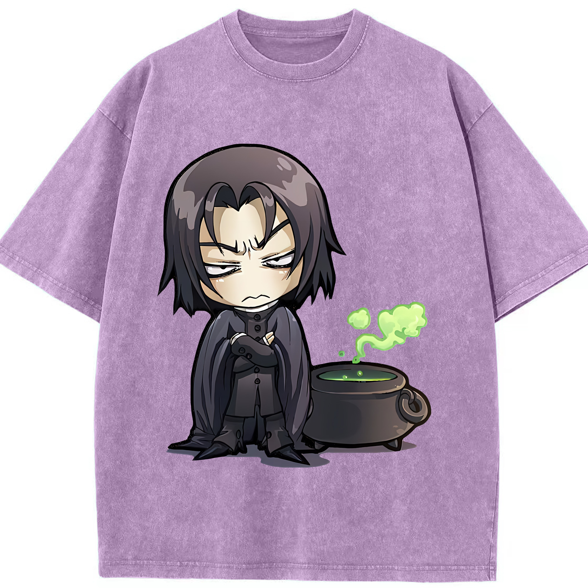 （画像用） Harry Potter ハリー・ポッターシリーズ 綿100% ヴィンテージ風 半袖Tシャツ（フロントプリント）