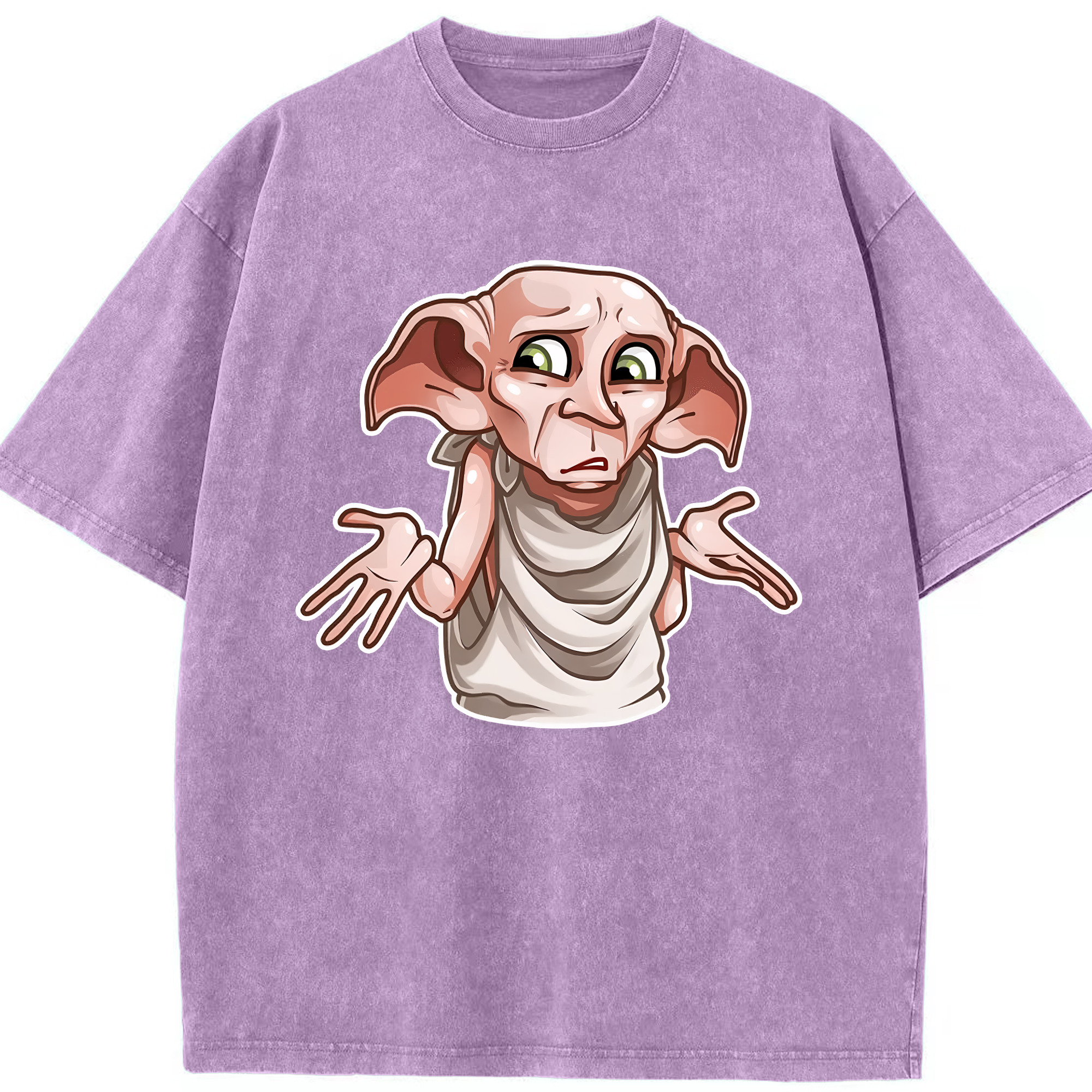 （画像用） Harry Potter ハリー・ポッターシリーズ 綿100% ヴィンテージ風 半袖Tシャツ（フロントプリント）