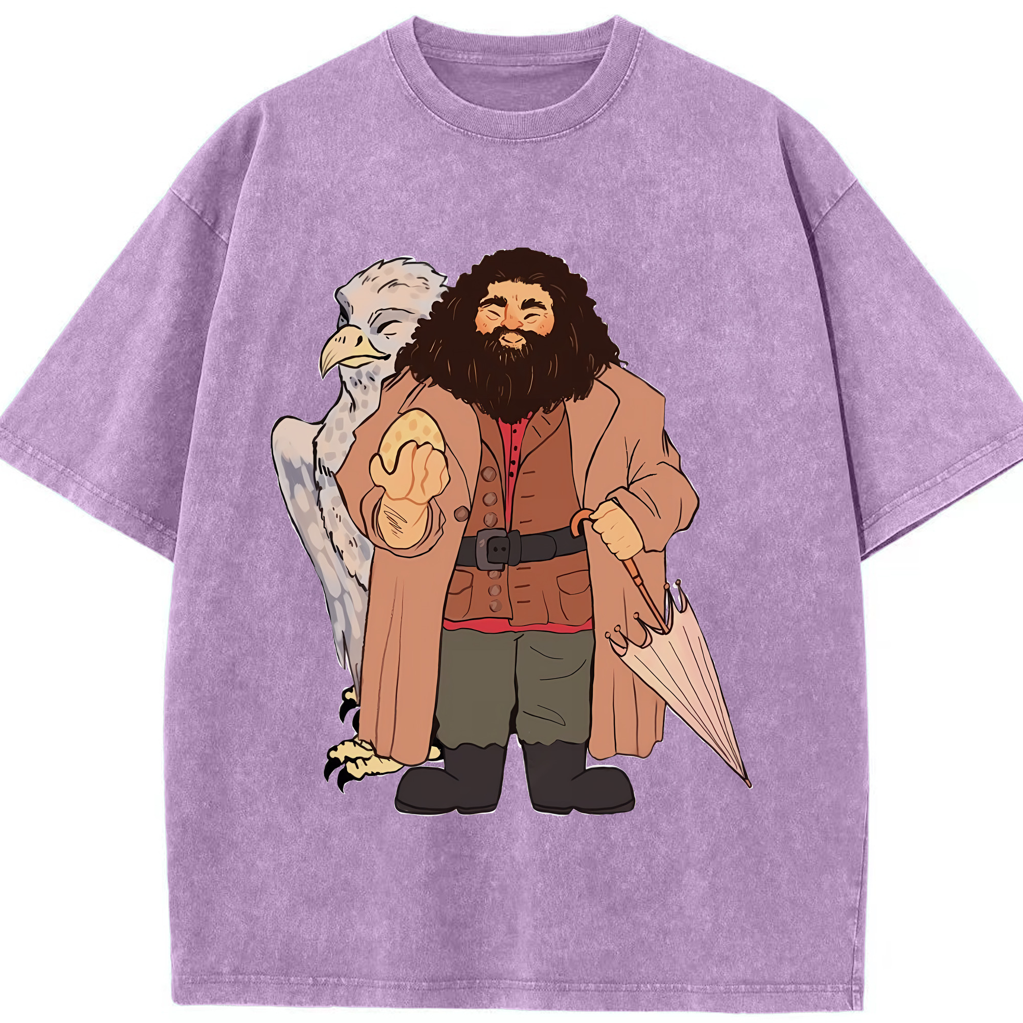 （画像用） Harry Potter ハリー・ポッターシリーズ 綿100% ヴィンテージ風 半袖Tシャツ（フロントプリント）