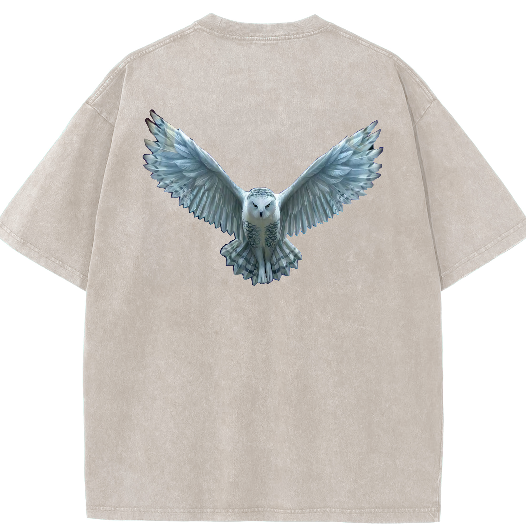 （画像用） Harry Potter ハリー・ポッターシリーズ 綿100% ヴィンテージ風 半袖Tシャツ（背面プリント）