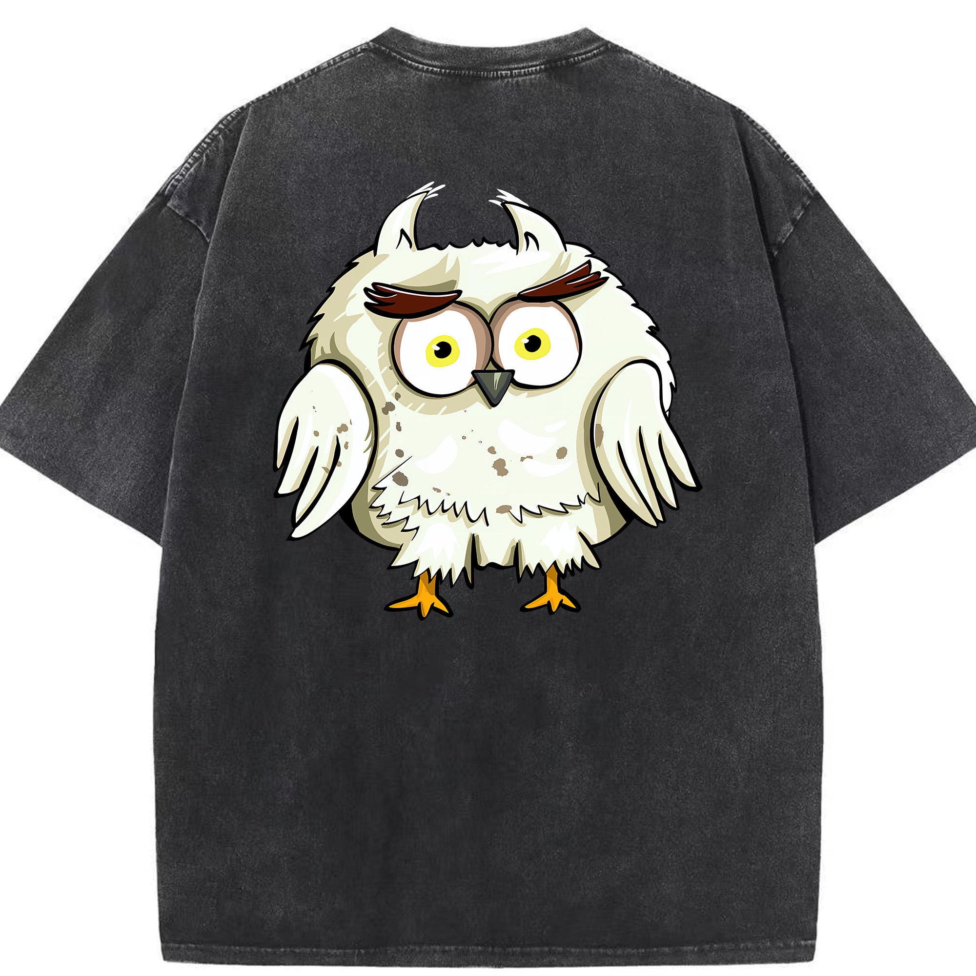 （画像用） Harry Potter ハリー・ポッターシリーズ 綿100% ヴィンテージ風 半袖Tシャツ（背面プリント）