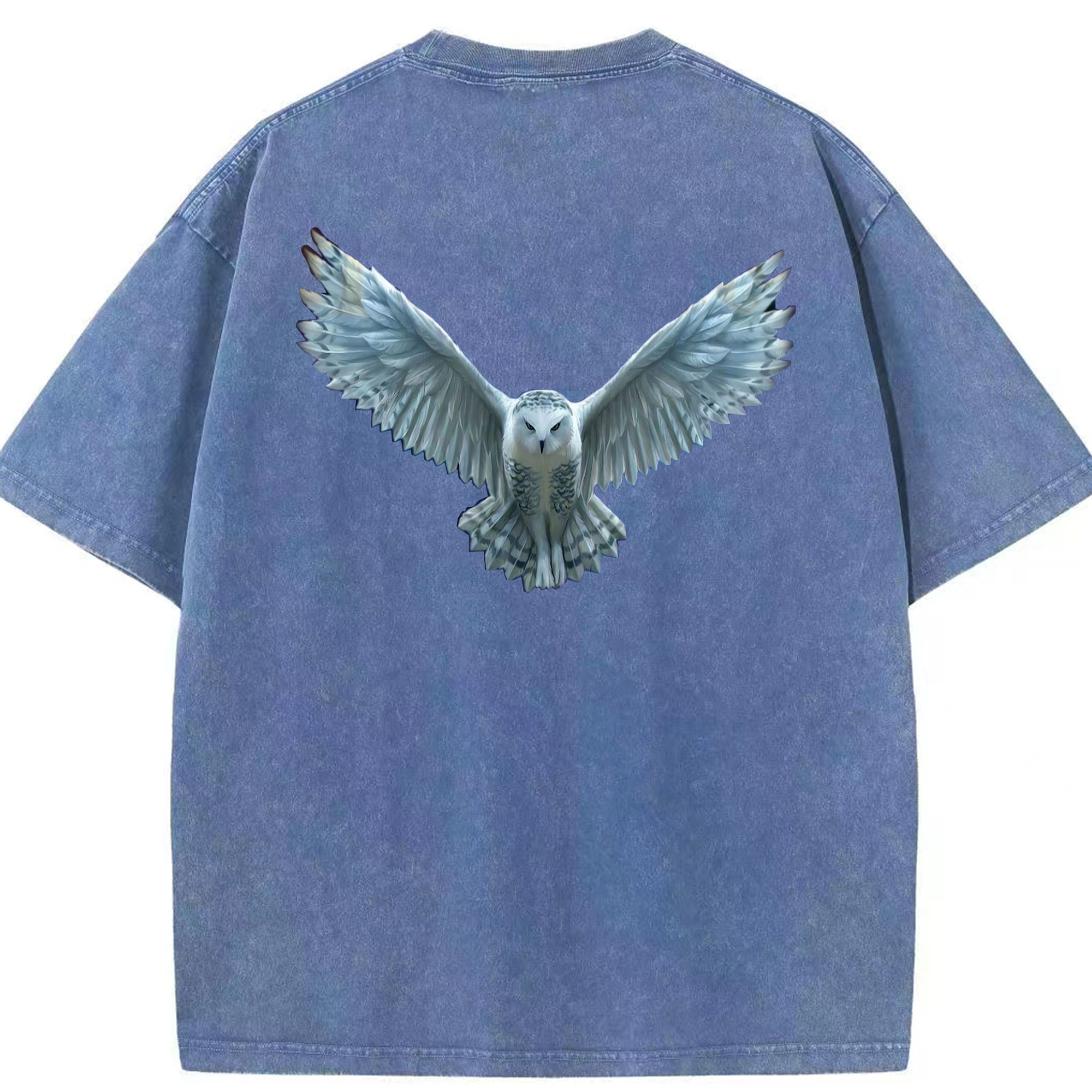 （画像用） Harry Potter ハリー・ポッターシリーズ 綿100% ヴィンテージ風 半袖Tシャツ（背面プリント）