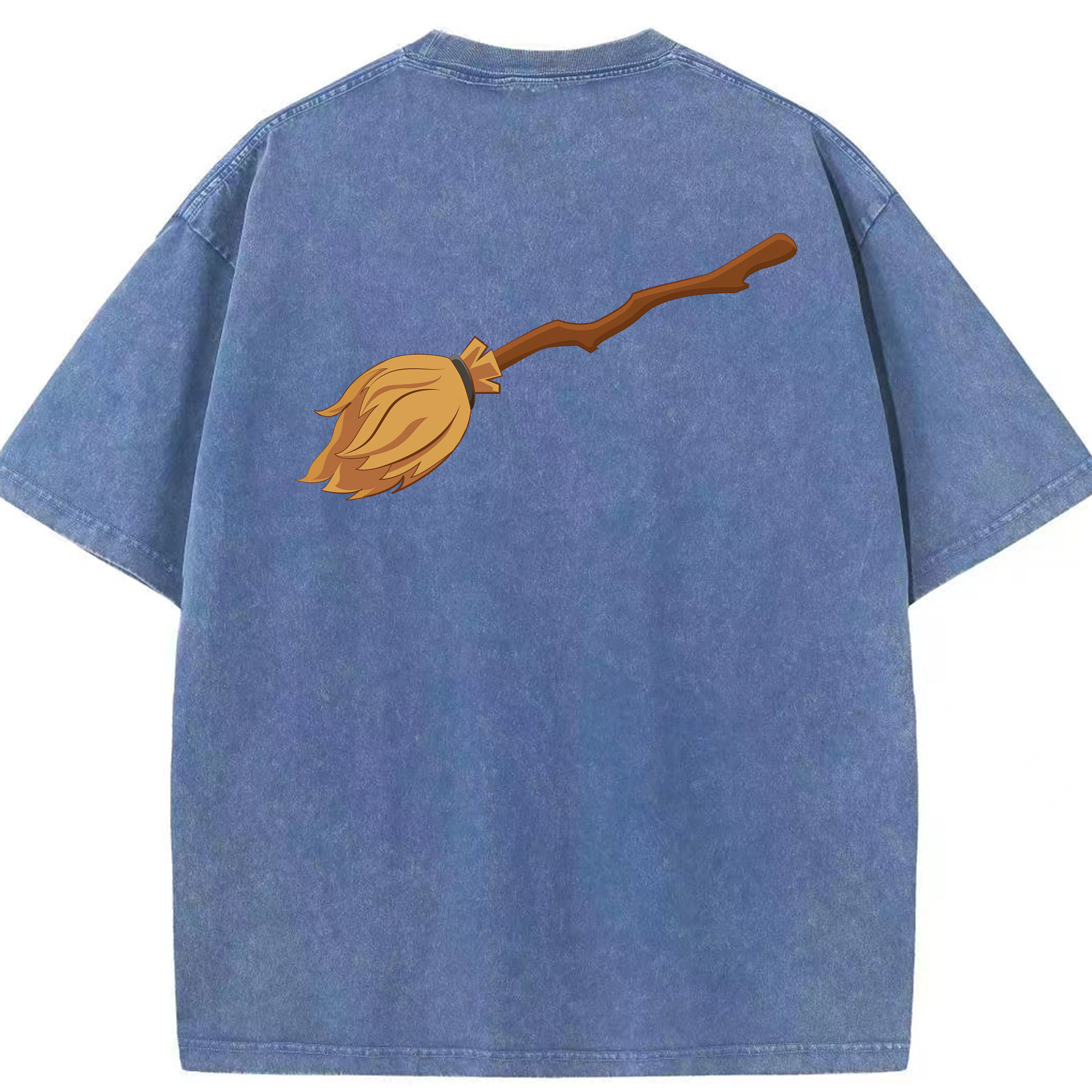 （画像用） Harry Potter ハリー・ポッターシリーズ 綿100% ヴィンテージ風 半袖Tシャツ（背面プリント）