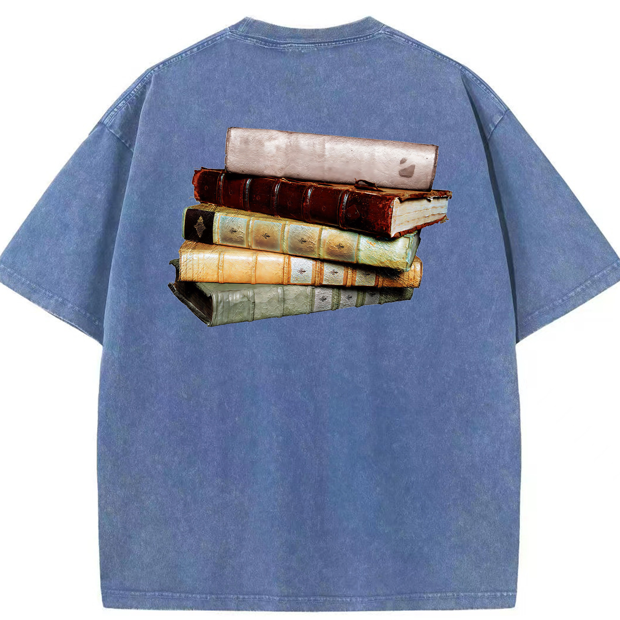 （画像用） Harry Potter ハリー・ポッターシリーズ 綿100% ヴィンテージ風 半袖Tシャツ（背面プリント）