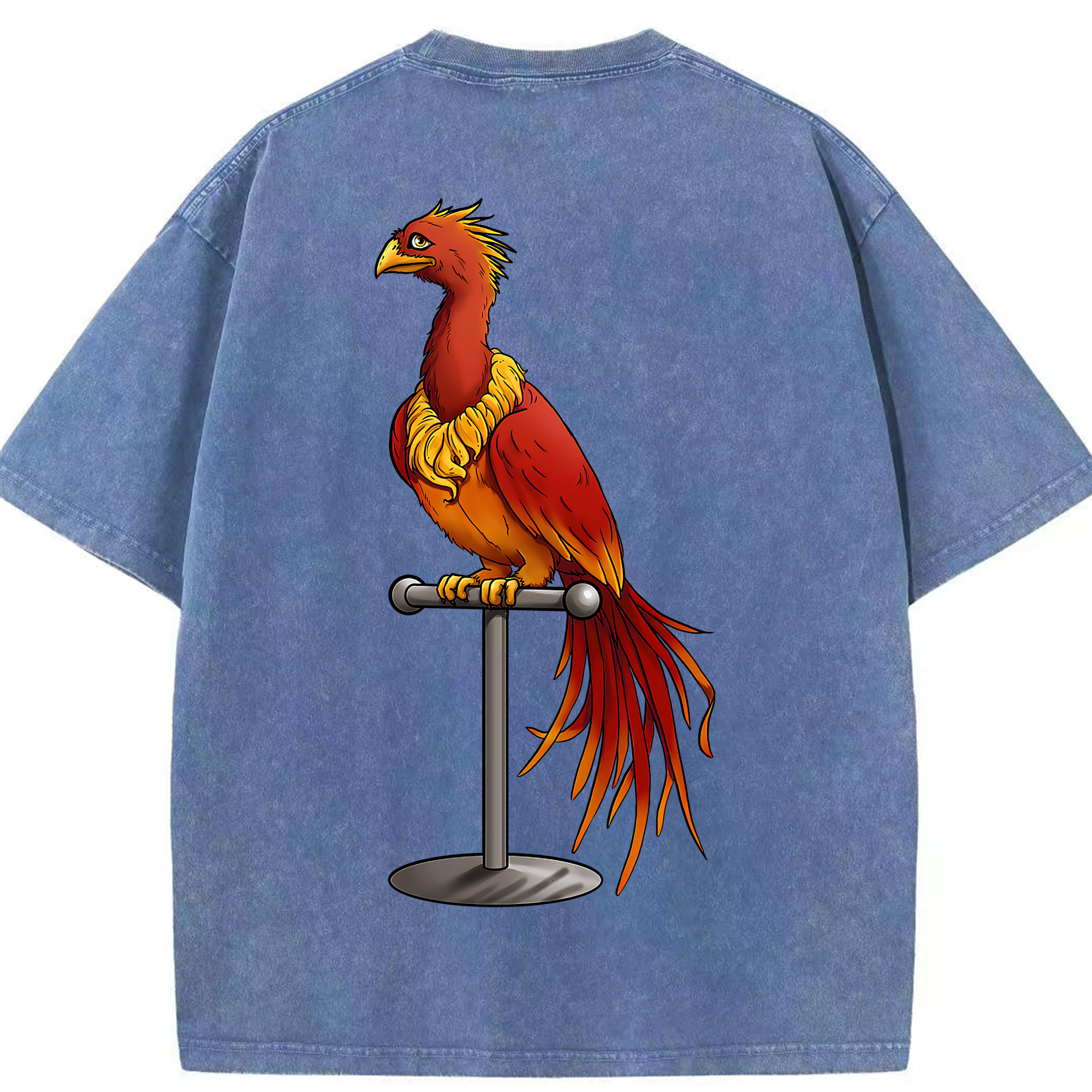 （画像用） Harry Potter ハリー・ポッターシリーズ 綿100% ヴィンテージ風 半袖Tシャツ（背面プリント）