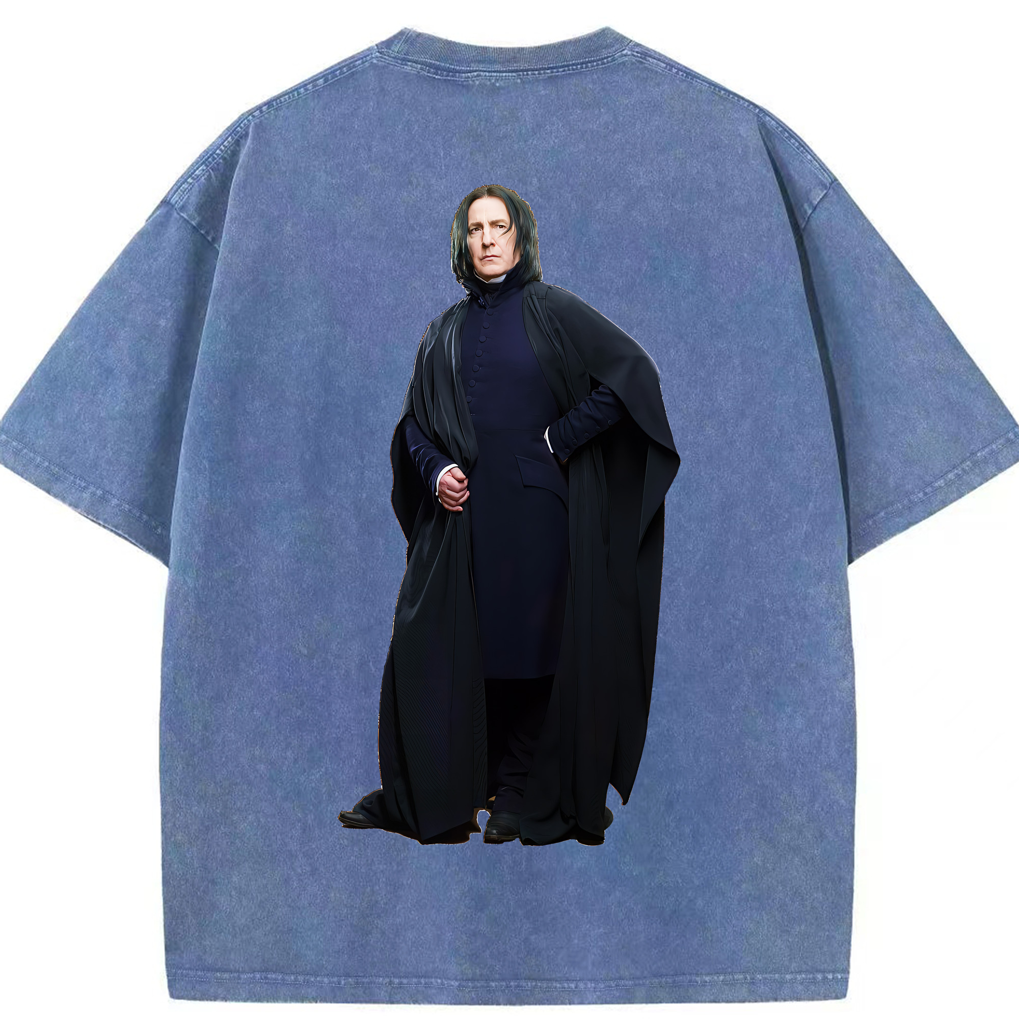 （画像用） Harry Potter ハリー・ポッターシリーズ 綿100% ヴィンテージ風 半袖Tシャツ（背面プリント）