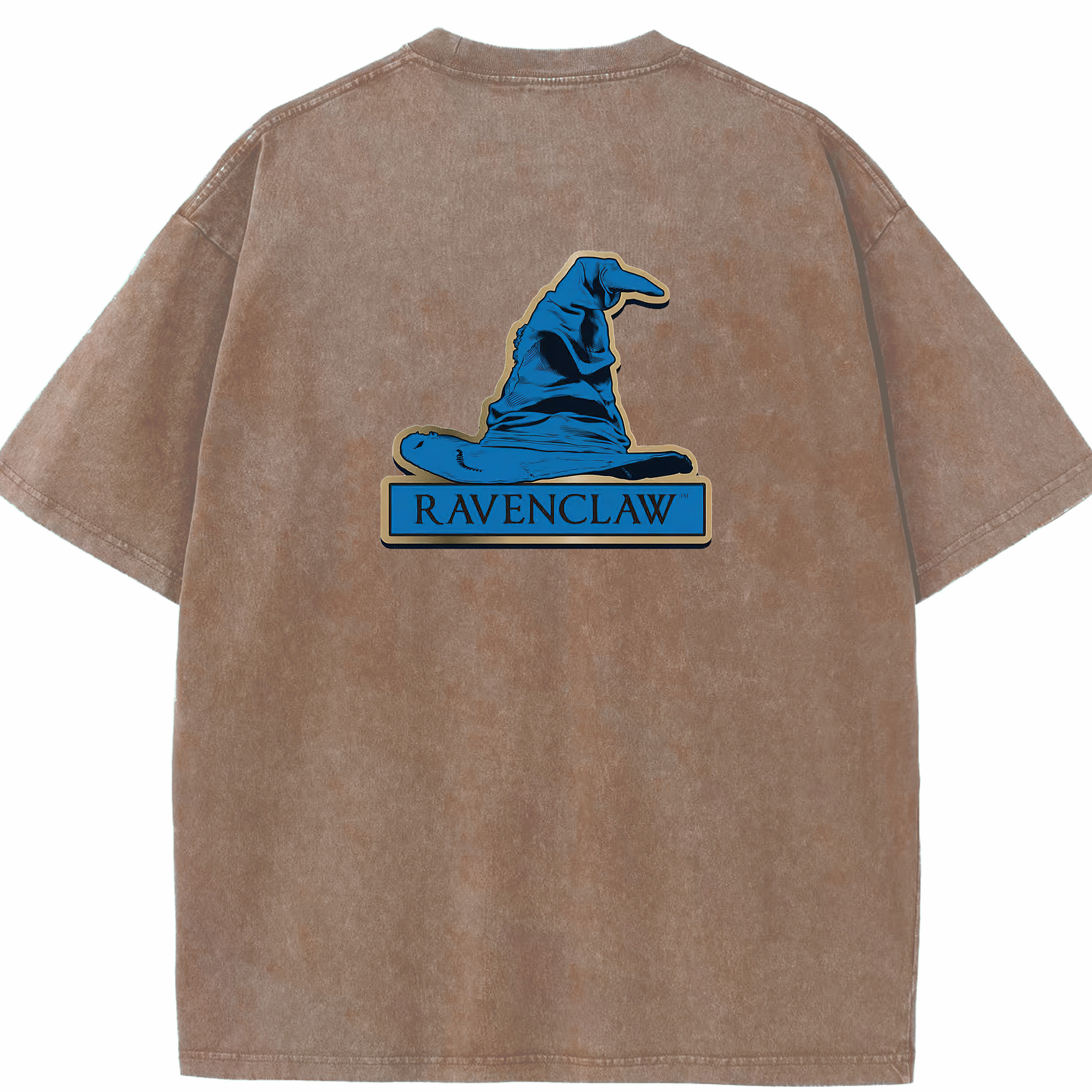 （画像用） Harry Potter ハリー・ポッターシリーズ 綿100% ヴィンテージ風 半袖Tシャツ（背面プリント）