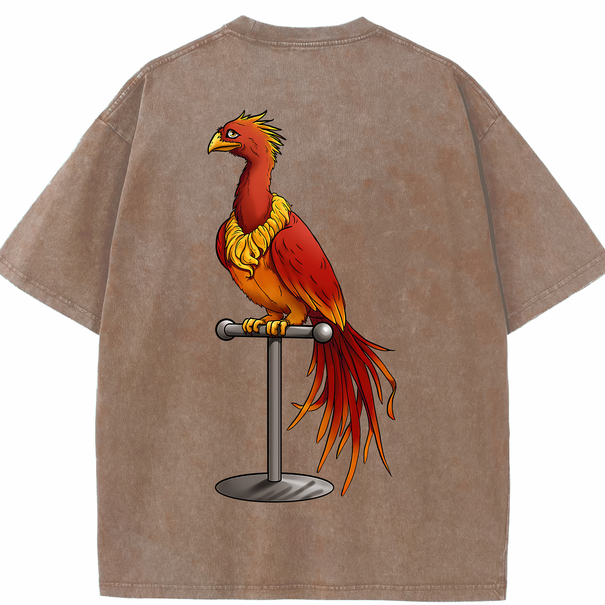 （画像用） Harry Potter ハリー・ポッターシリーズ 綿100% ヴィンテージ風 半袖Tシャツ（背面プリント）