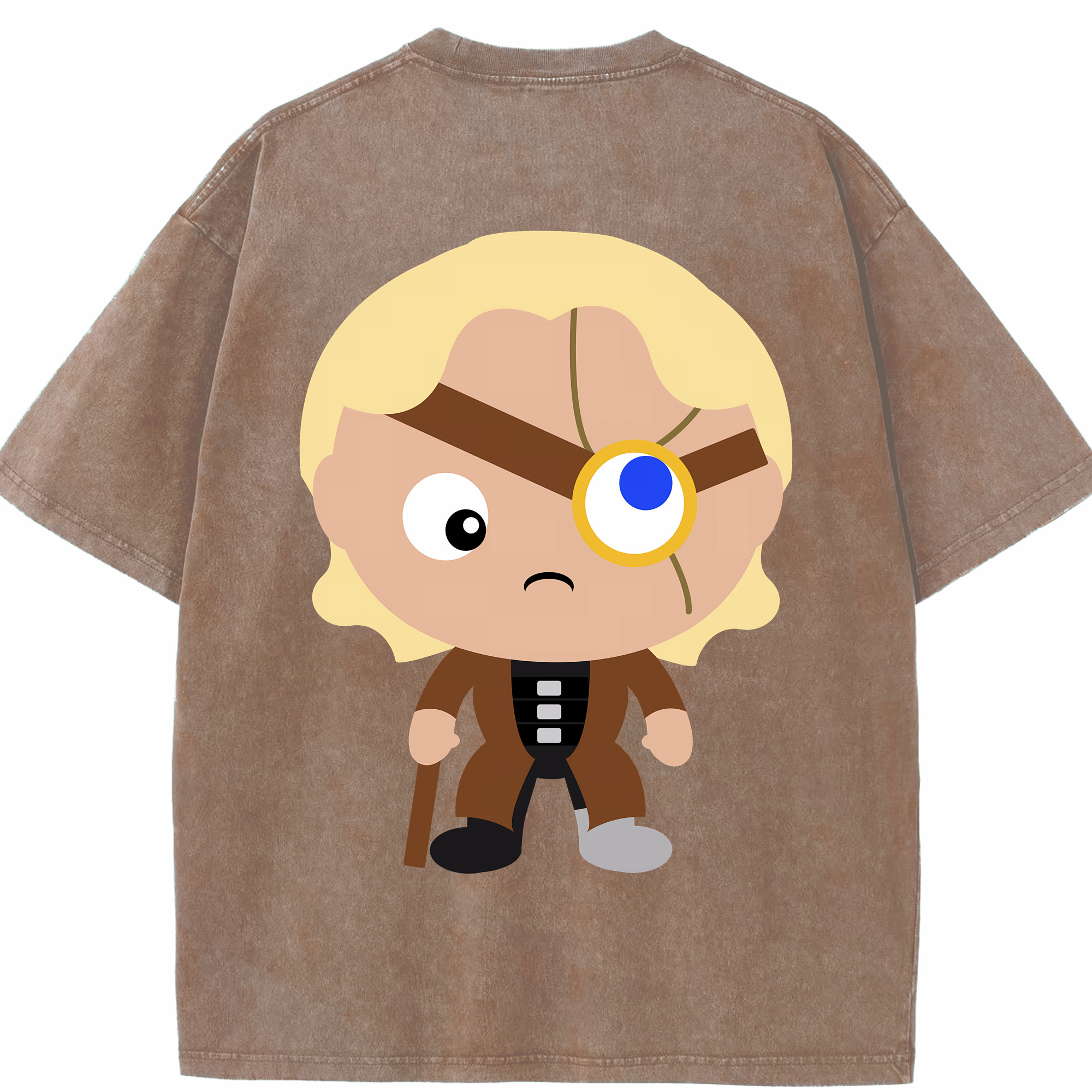 （画像用） Harry Potter ハリー・ポッターシリーズ 綿100% ヴィンテージ風 半袖Tシャツ（背面プリント）