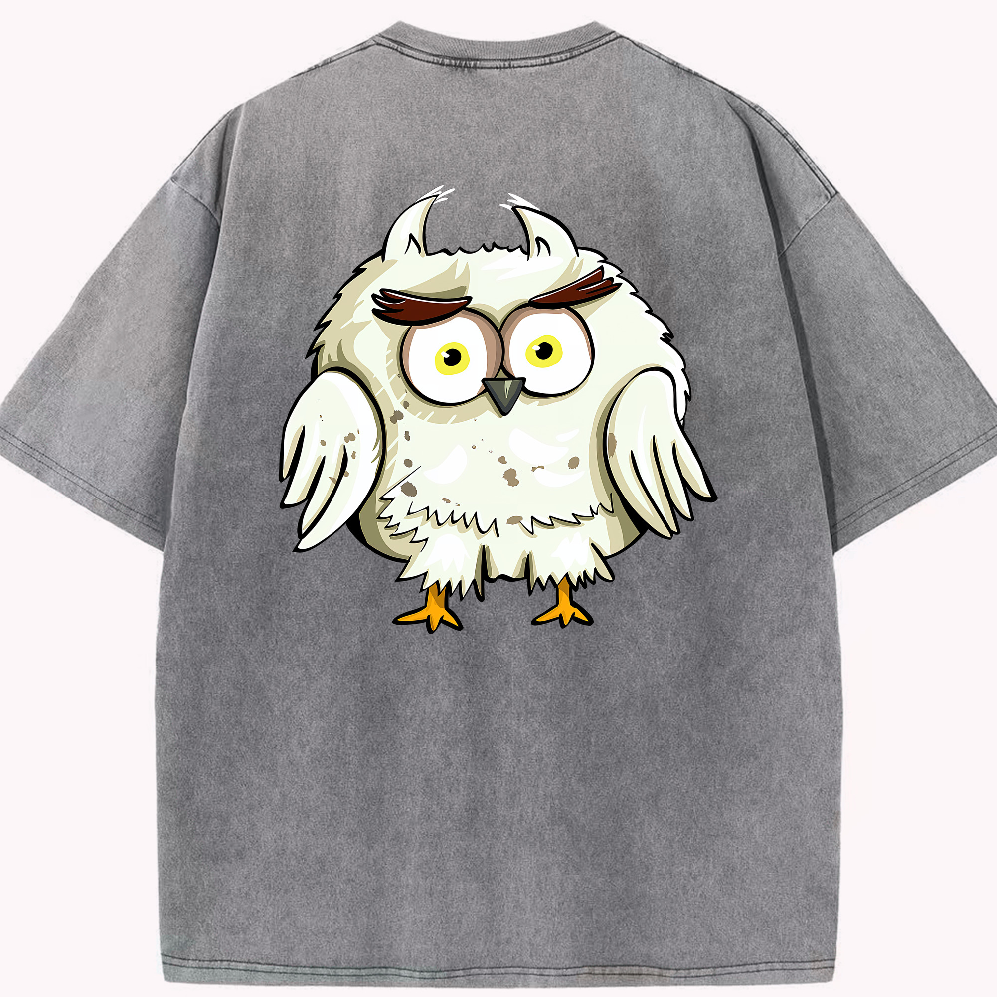 （画像用） Harry Potter ハリー・ポッターシリーズ 綿100% ヴィンテージ風 半袖Tシャツ（背面プリント）