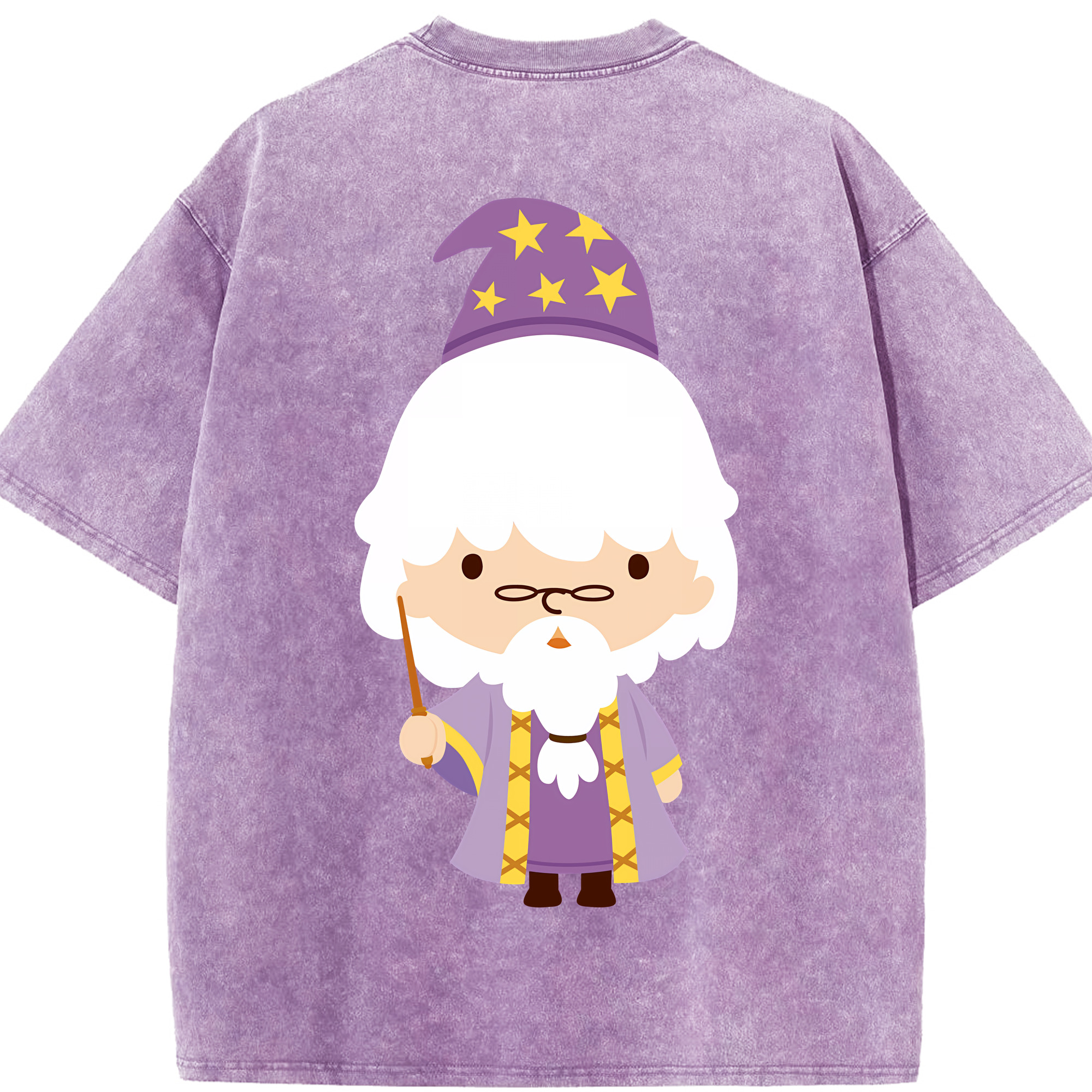 （画像用） Harry Potter ハリー・ポッターシリーズ 綿100% ヴィンテージ風 半袖Tシャツ（背面プリント）