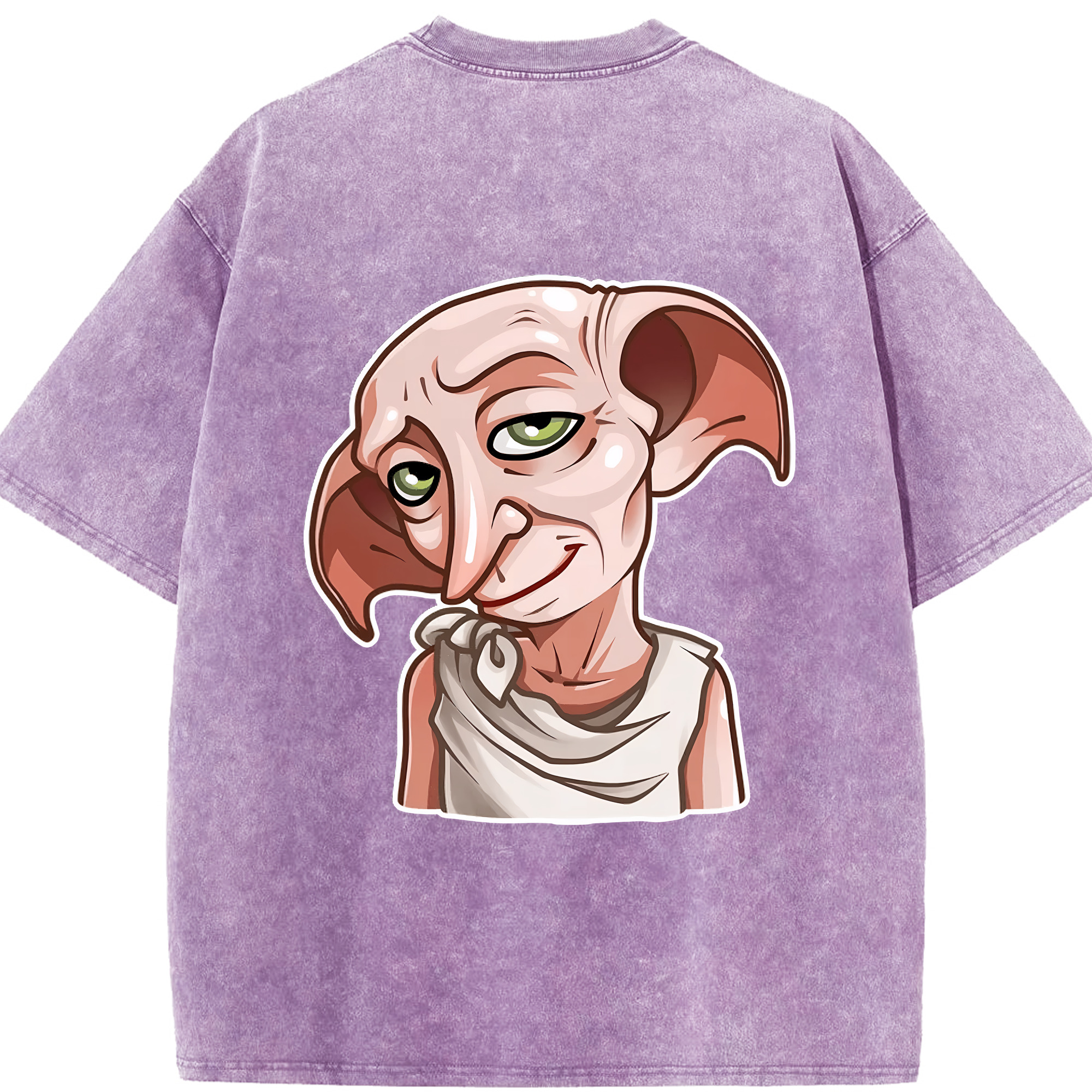 （画像用） Harry Potter ハリー・ポッターシリーズ 綿100% ヴィンテージ風 半袖Tシャツ（背面プリント）