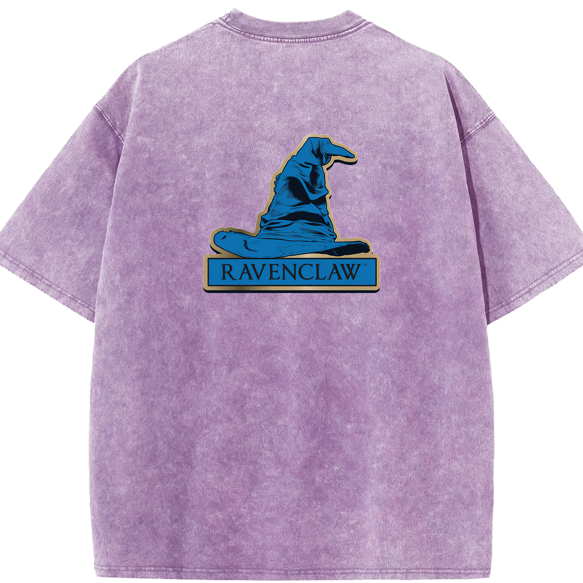 （画像用） Harry Potter ハリー・ポッターシリーズ 綿100% ヴィンテージ風 半袖Tシャツ（背面プリント）