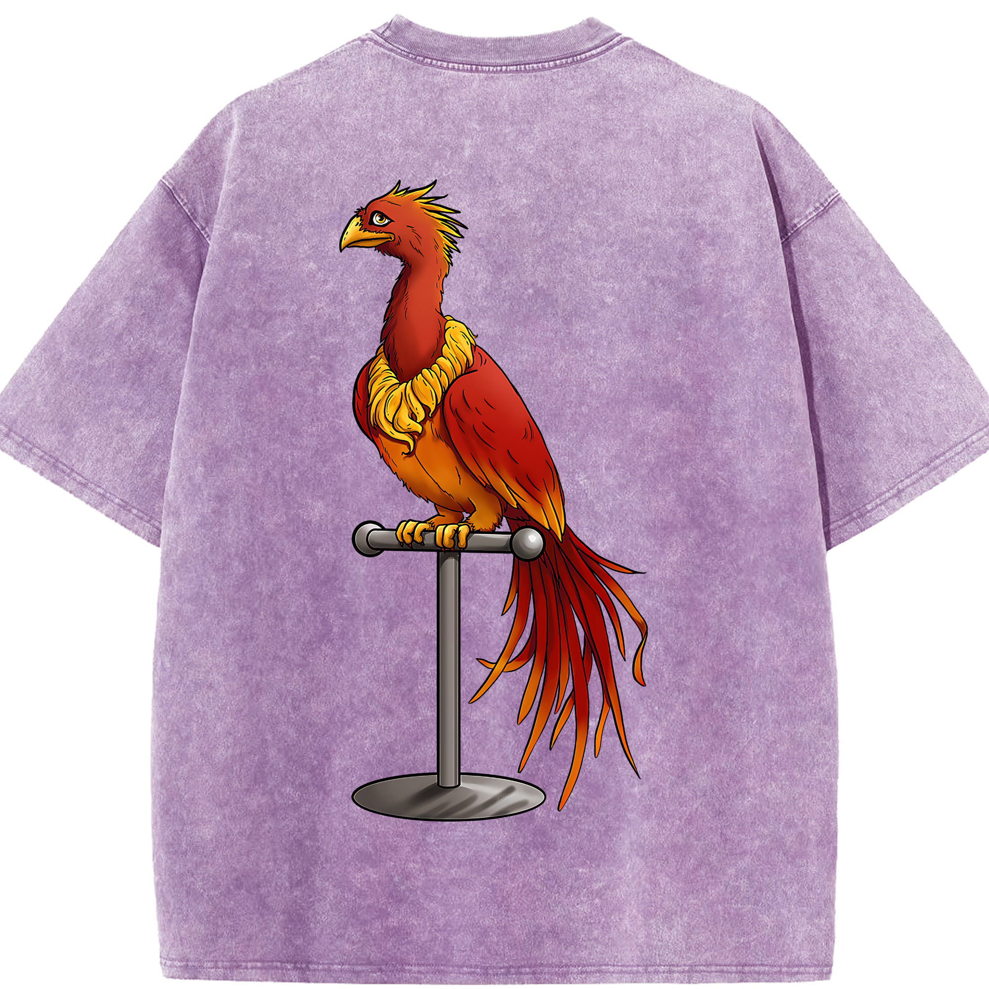 （画像用） Harry Potter ハリー・ポッターシリーズ 綿100% ヴィンテージ風 半袖Tシャツ（背面プリント）