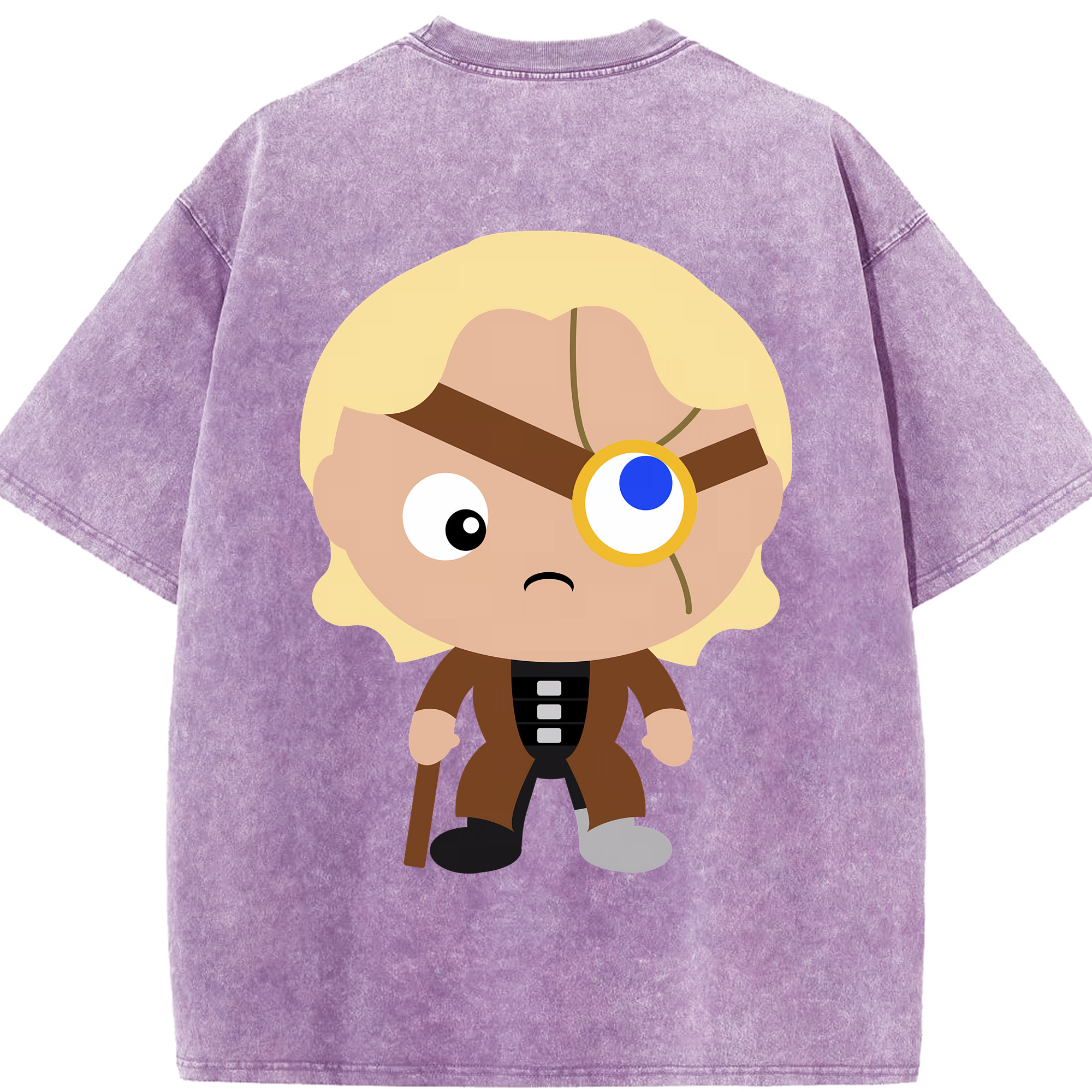 （画像用） Harry Potter ハリー・ポッターシリーズ 綿100% ヴィンテージ風 半袖Tシャツ（背面プリント）