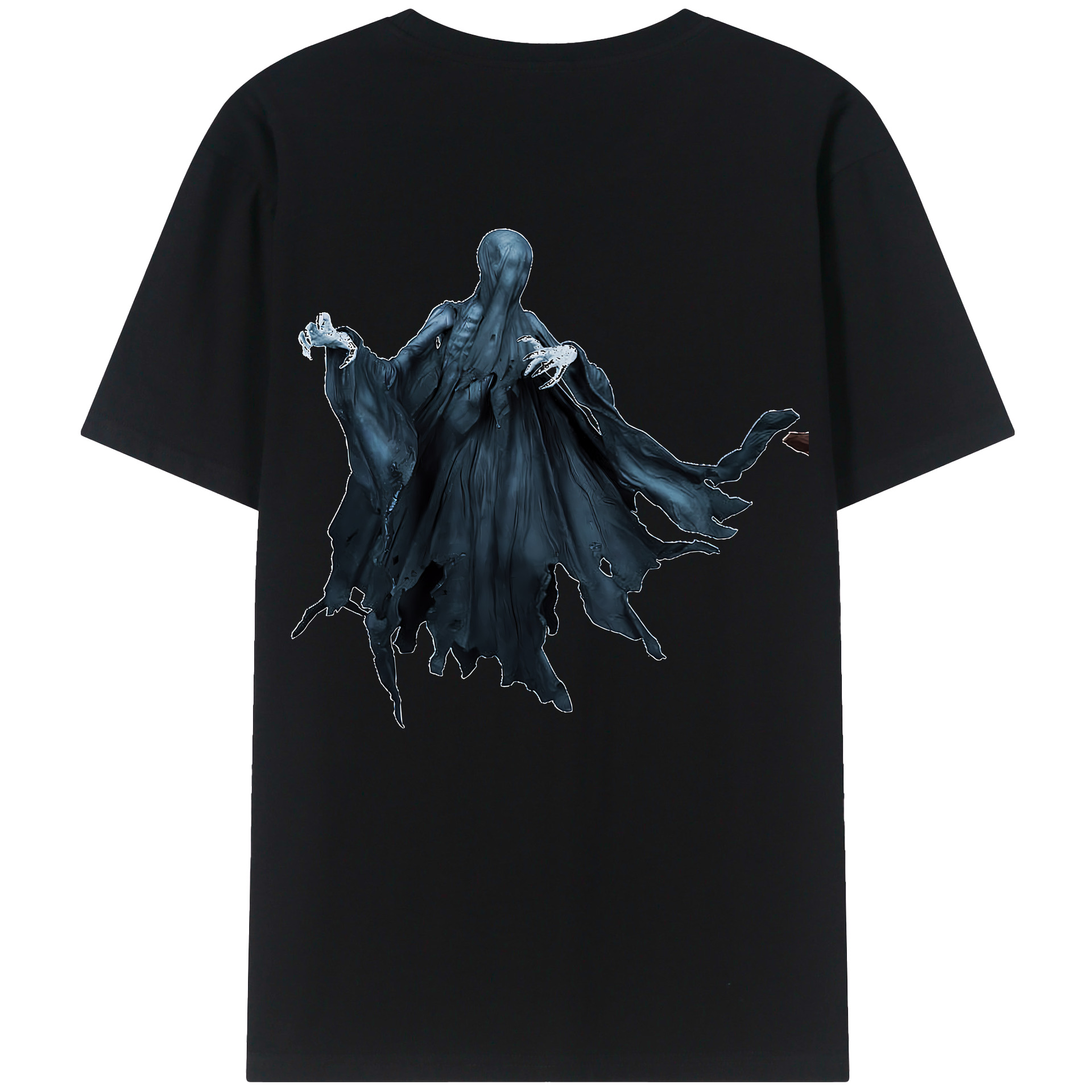 （画像用） Harry Potter ハリー・ポッターシリーズ 綿100％ メンズ半袖Tシャツ（バックプリント） 通気性