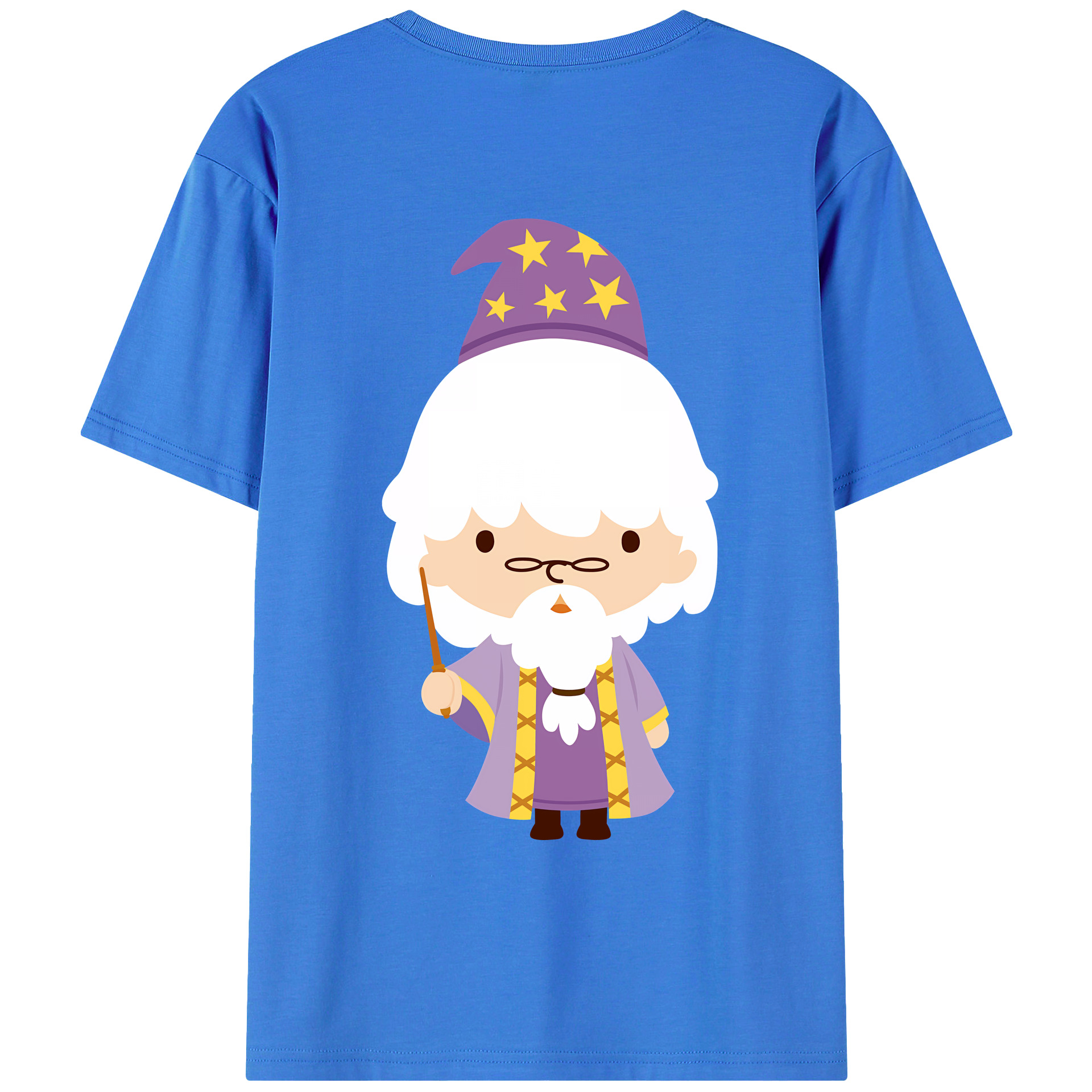 （画像用） Harry Potter ハリー・ポッターシリーズ 綿100％ メンズ半袖Tシャツ（バックプリント） 通気性