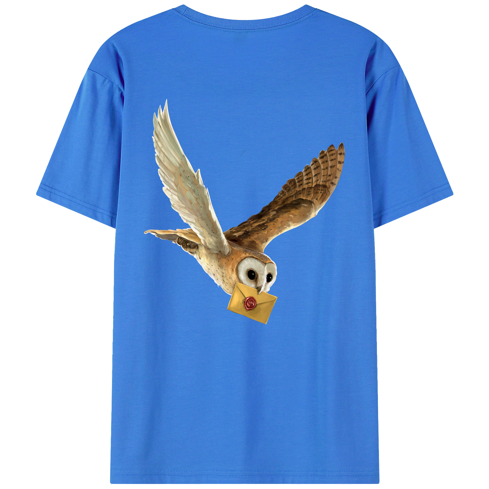 （画像用） Harry Potter ハリー・ポッターシリーズ 綿100％ メンズ半袖Tシャツ（バックプリント） 通気性