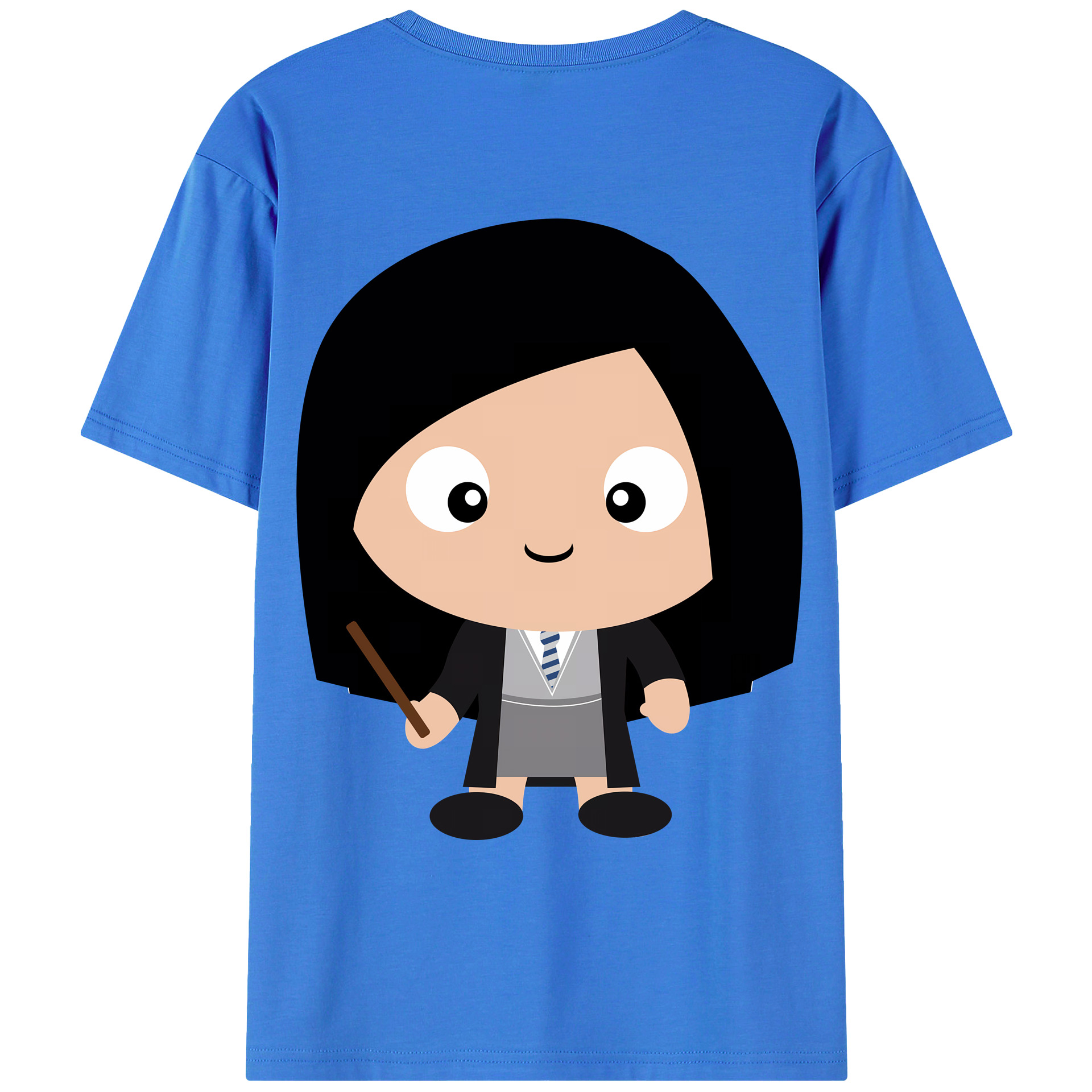 （画像用） Harry Potter ハリー・ポッターシリーズ 綿100％ メンズ半袖Tシャツ（バックプリント） 通気性