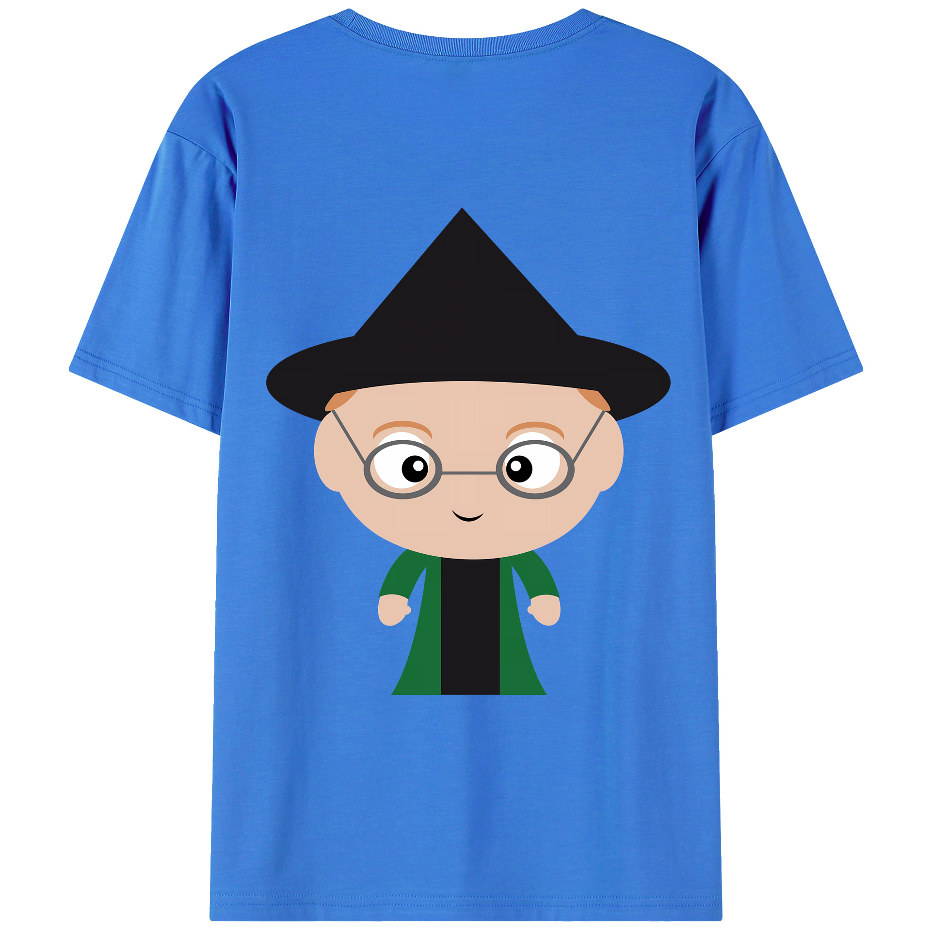 （画像用） Harry Potter ハリー・ポッターシリーズ 綿100％ メンズ半袖Tシャツ（バックプリント） 通気性