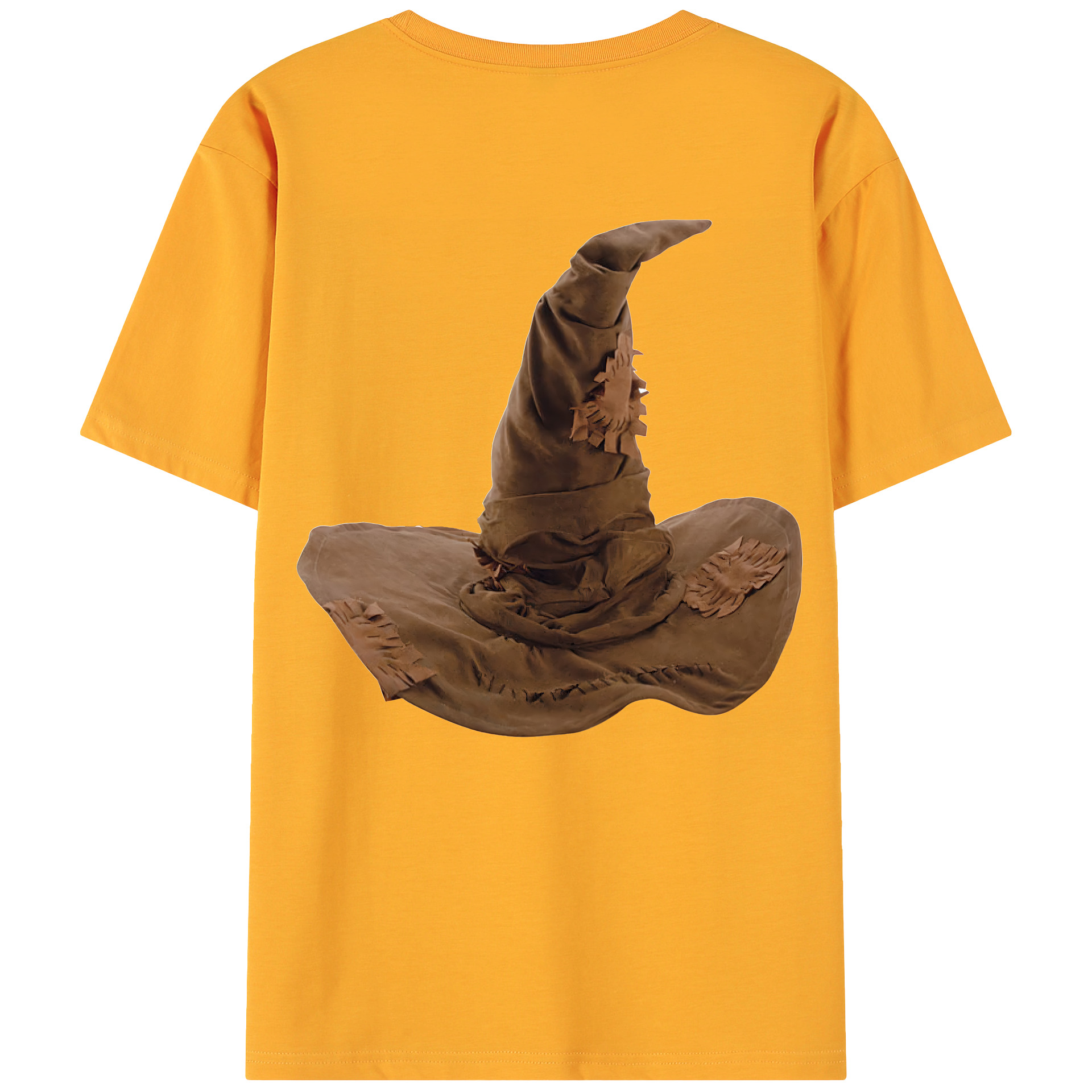 （画像用） Harry Potter ハリー・ポッターシリーズ 綿100％ メンズ半袖Tシャツ（バックプリント） 通気性