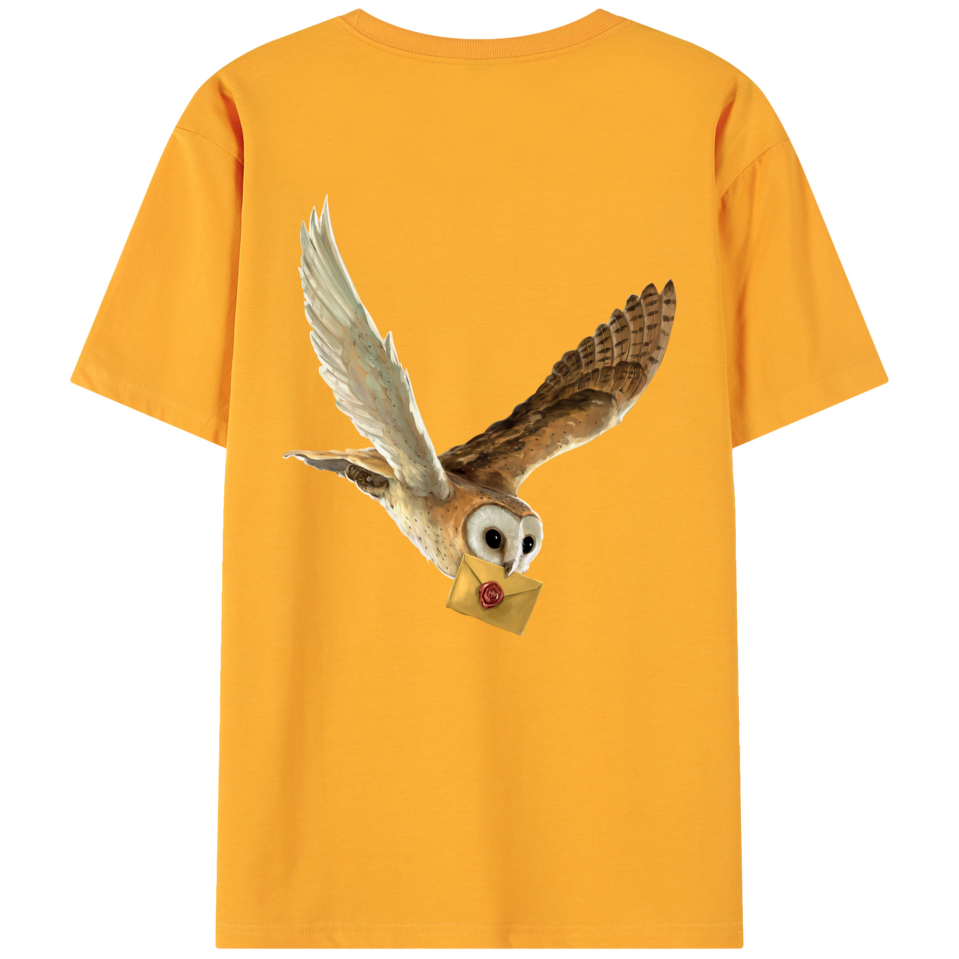 （画像用） Harry Potter ハリー・ポッターシリーズ 綿100％ メンズ半袖Tシャツ（バックプリント） 通気性