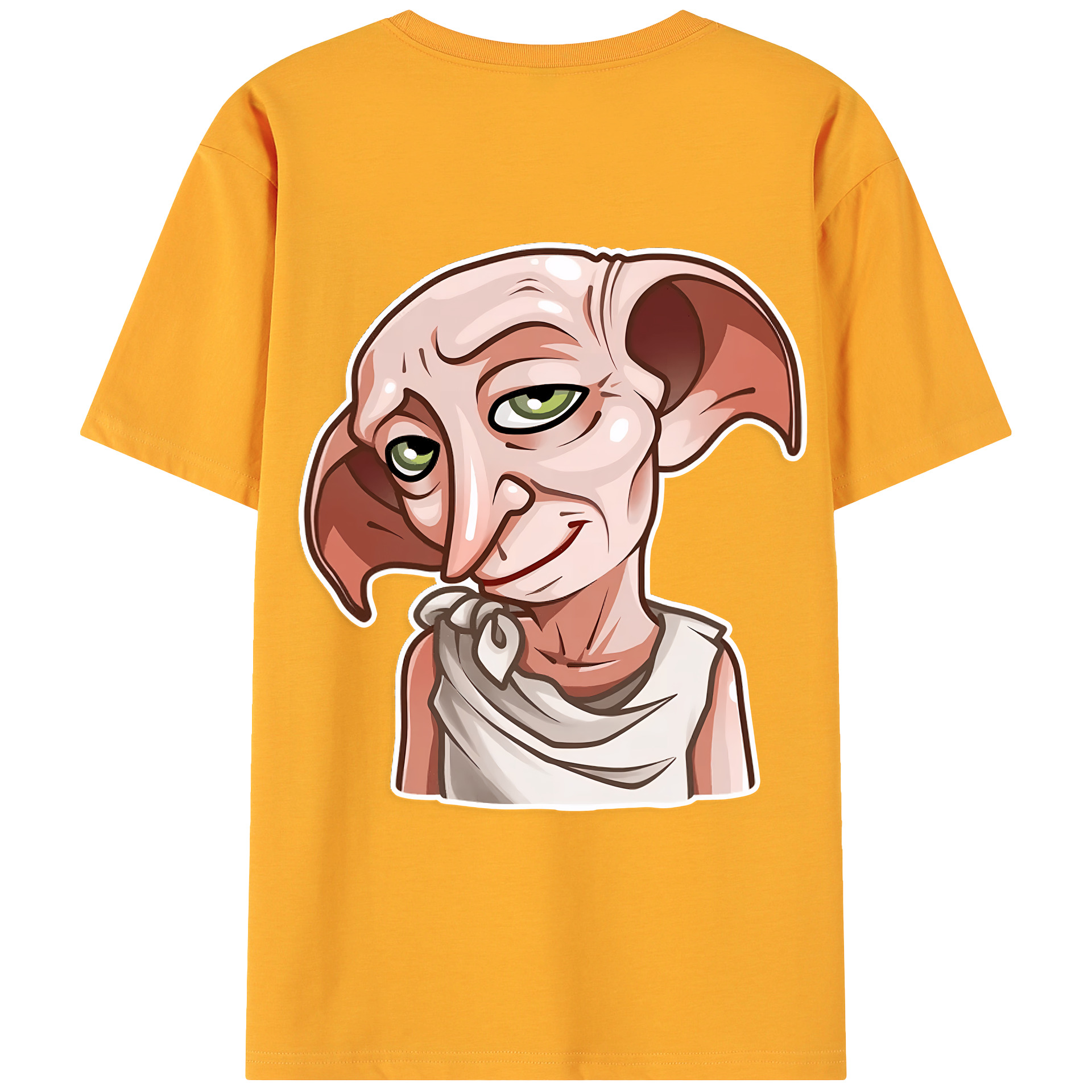 （画像用） Harry Potter ハリー・ポッターシリーズ 綿100％ メンズ半袖Tシャツ（バックプリント） 通気性