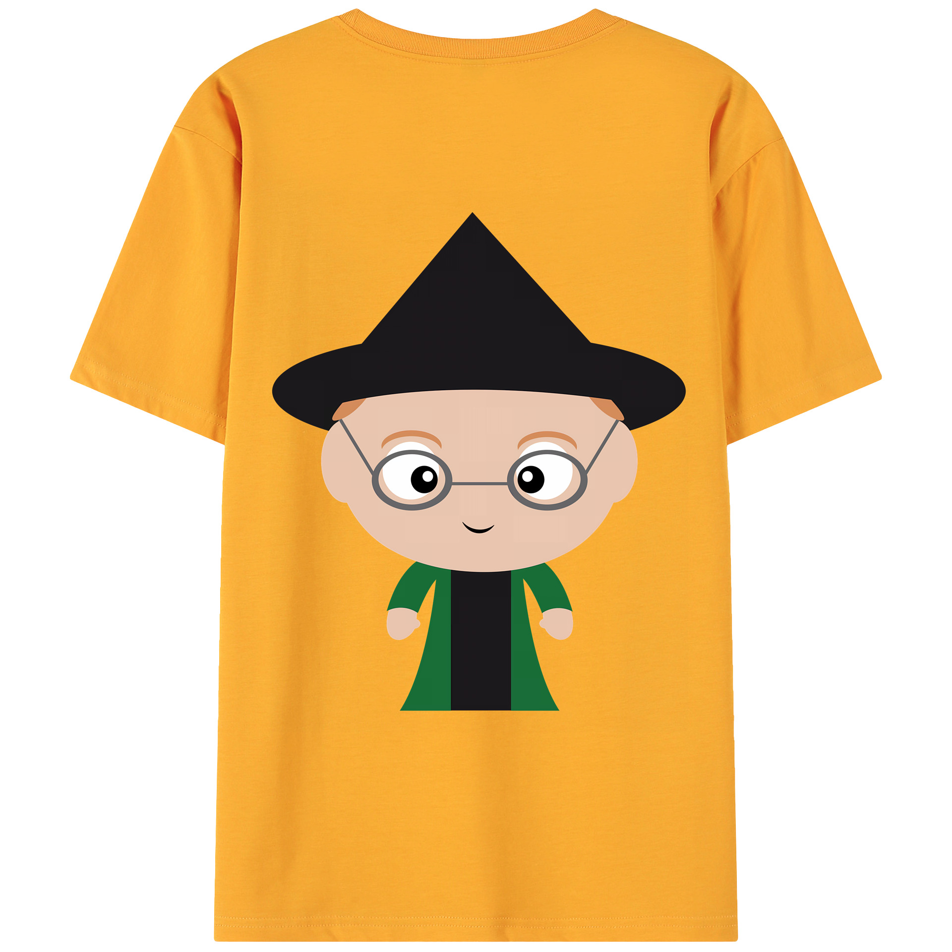 （画像用） Harry Potter ハリー・ポッターシリーズ 綿100％ メンズ半袖Tシャツ（バックプリント） 通気性