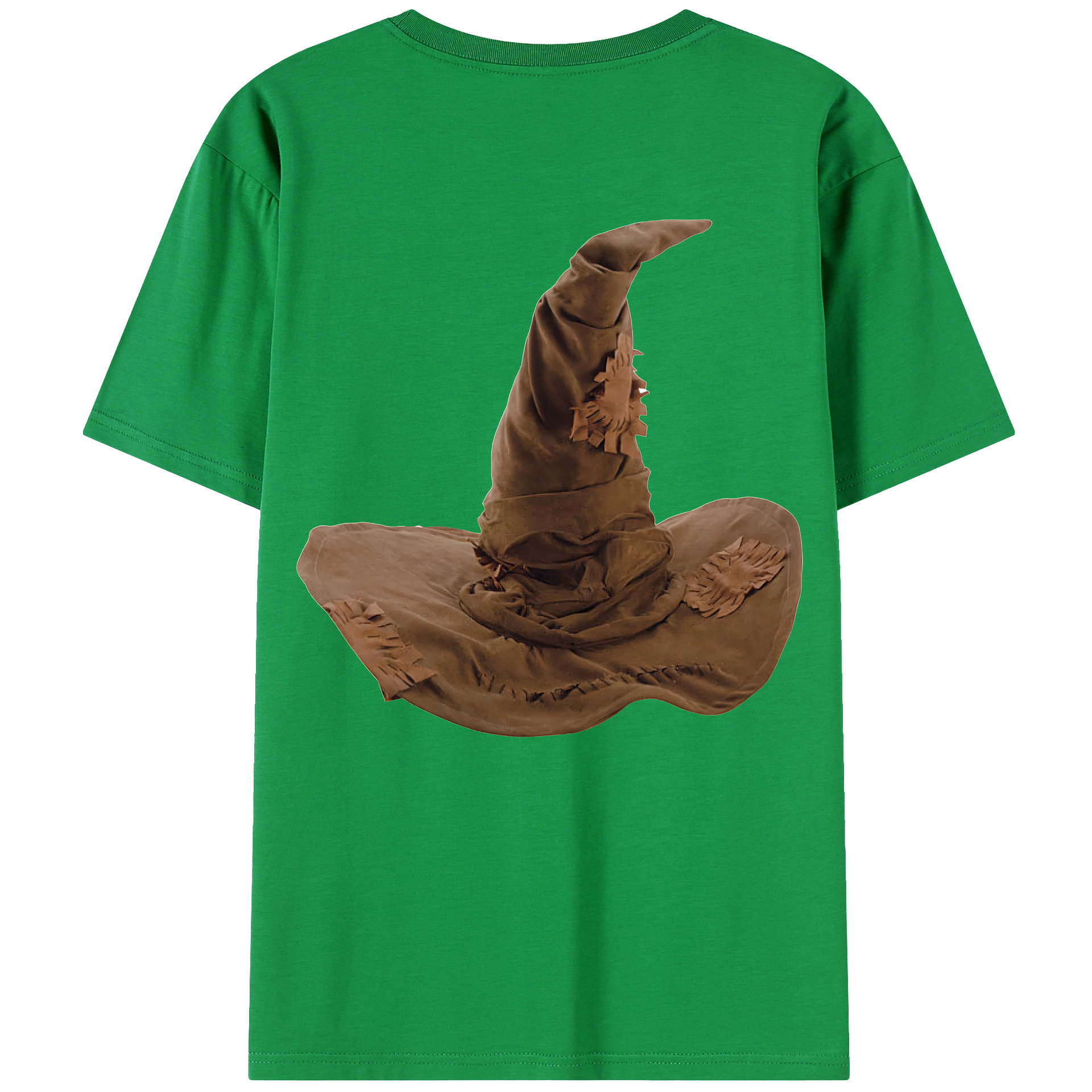 （画像用） Harry Potter ハリー・ポッターシリーズ 綿100％ メンズ半袖Tシャツ（バックプリント） 通気性