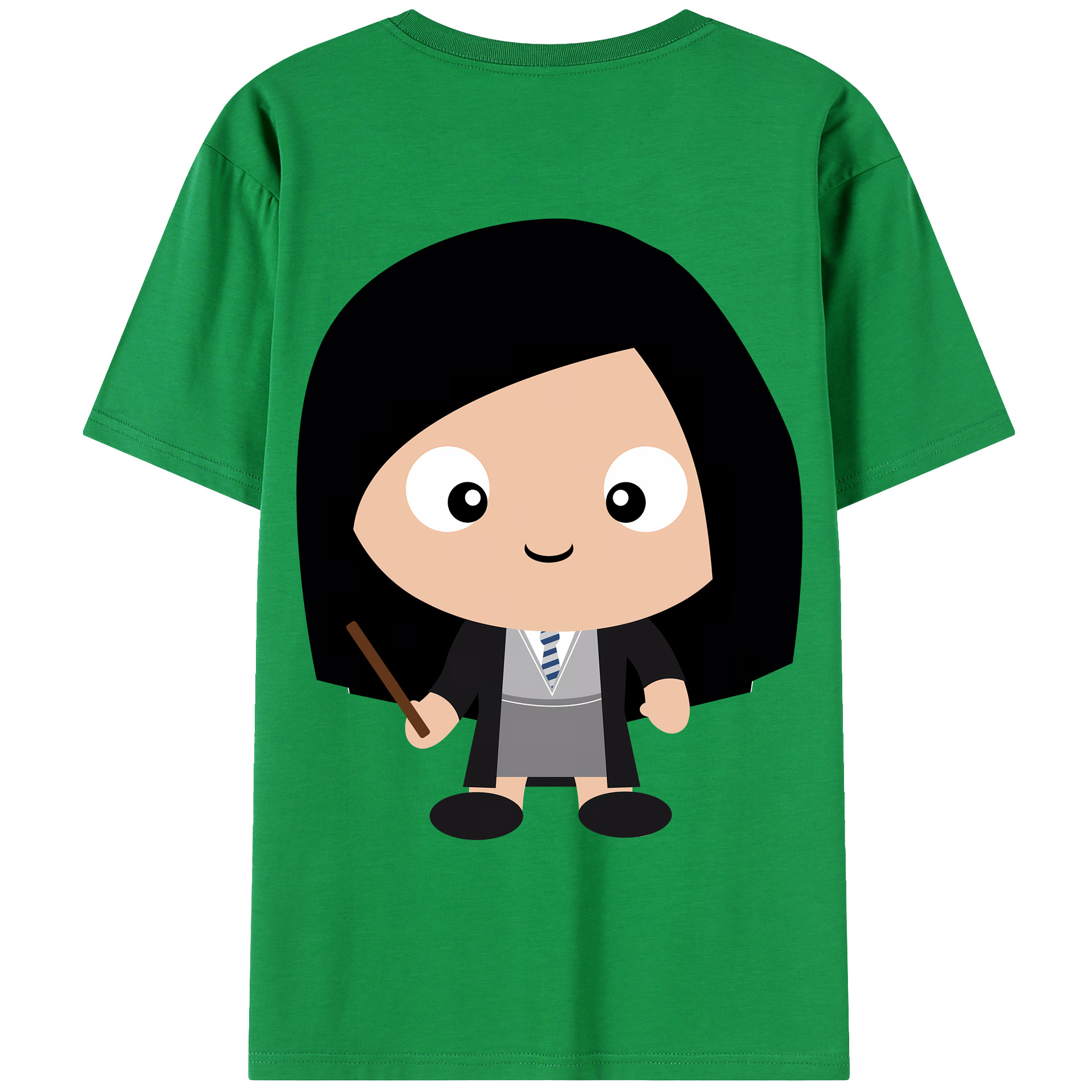 （画像用） Harry Potter ハリー・ポッターシリーズ 綿100％ メンズ半袖Tシャツ（バックプリント） 通気性