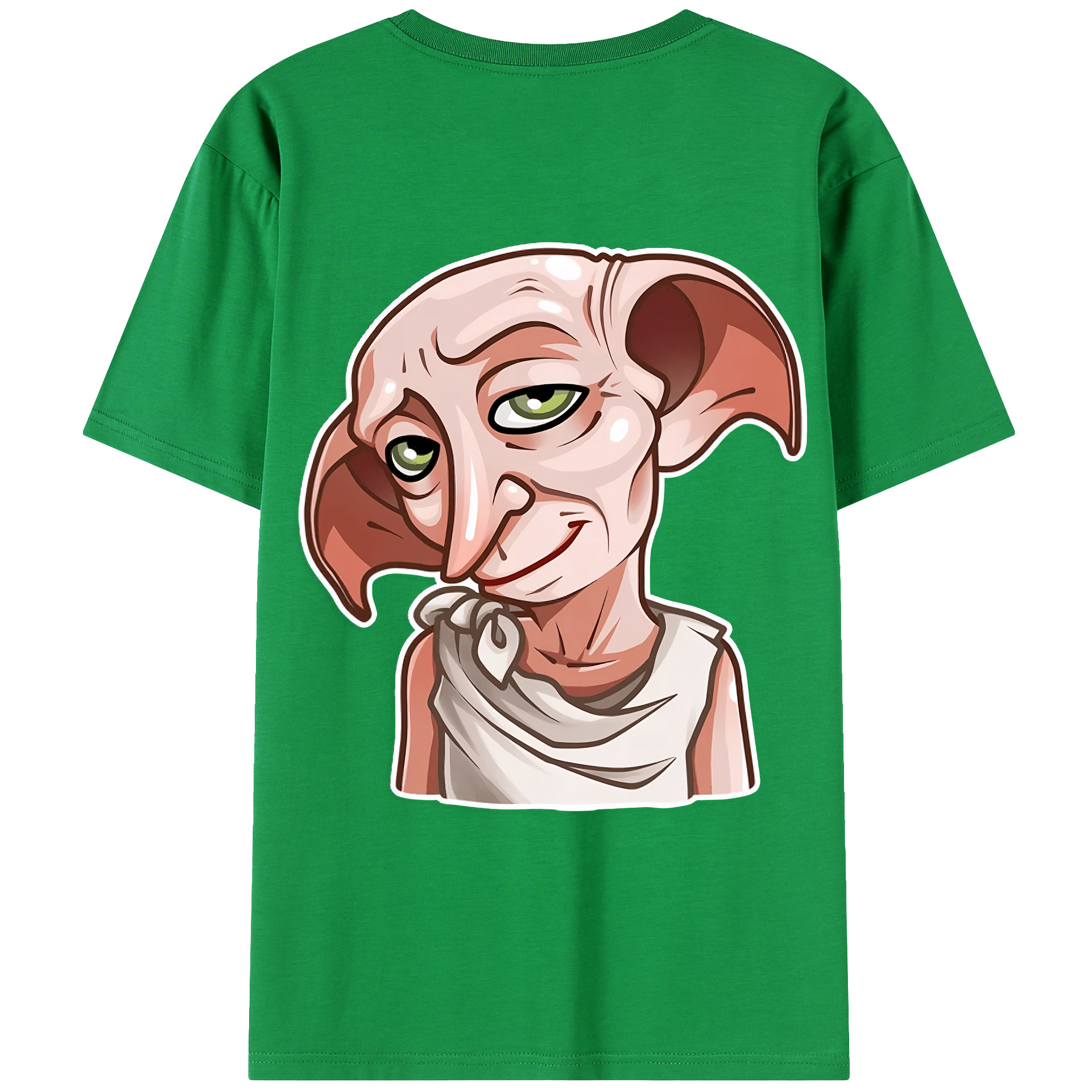 （画像用） Harry Potter ハリー・ポッターシリーズ 綿100％ メンズ半袖Tシャツ（バックプリント） 通気性