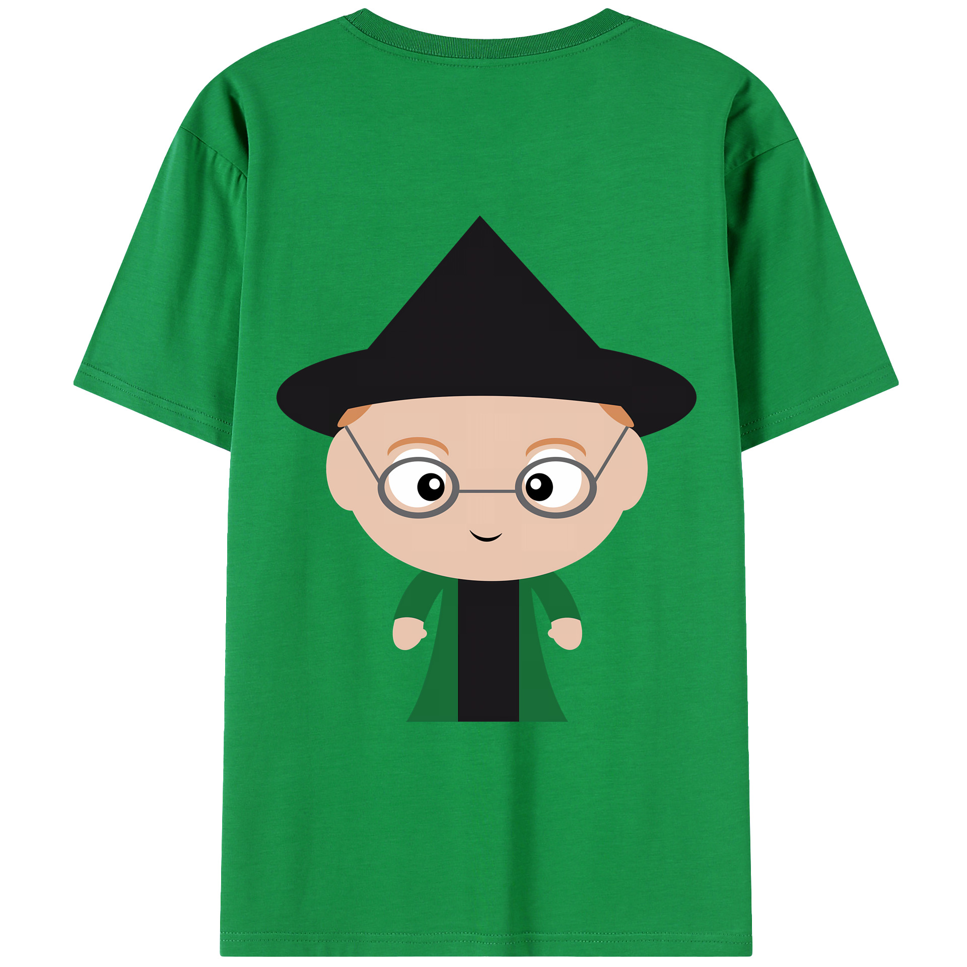 （画像用） Harry Potter ハリー・ポッターシリーズ 綿100％ メンズ半袖Tシャツ（バックプリント） 通気性