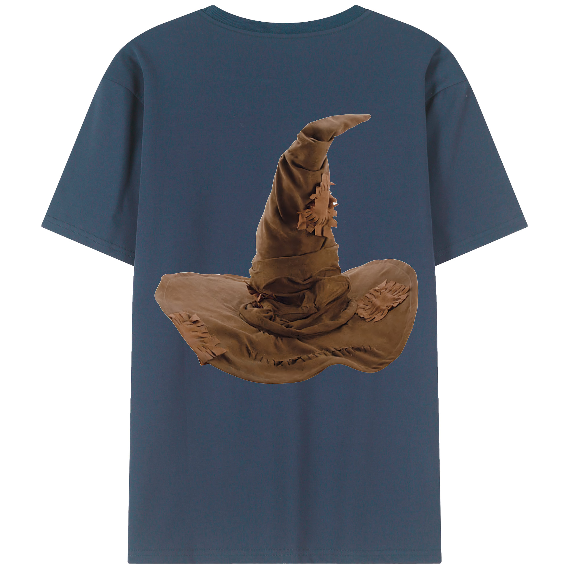 （画像用） Harry Potter ハリー・ポッターシリーズ 綿100％ メンズ半袖Tシャツ（バックプリント） 通気性