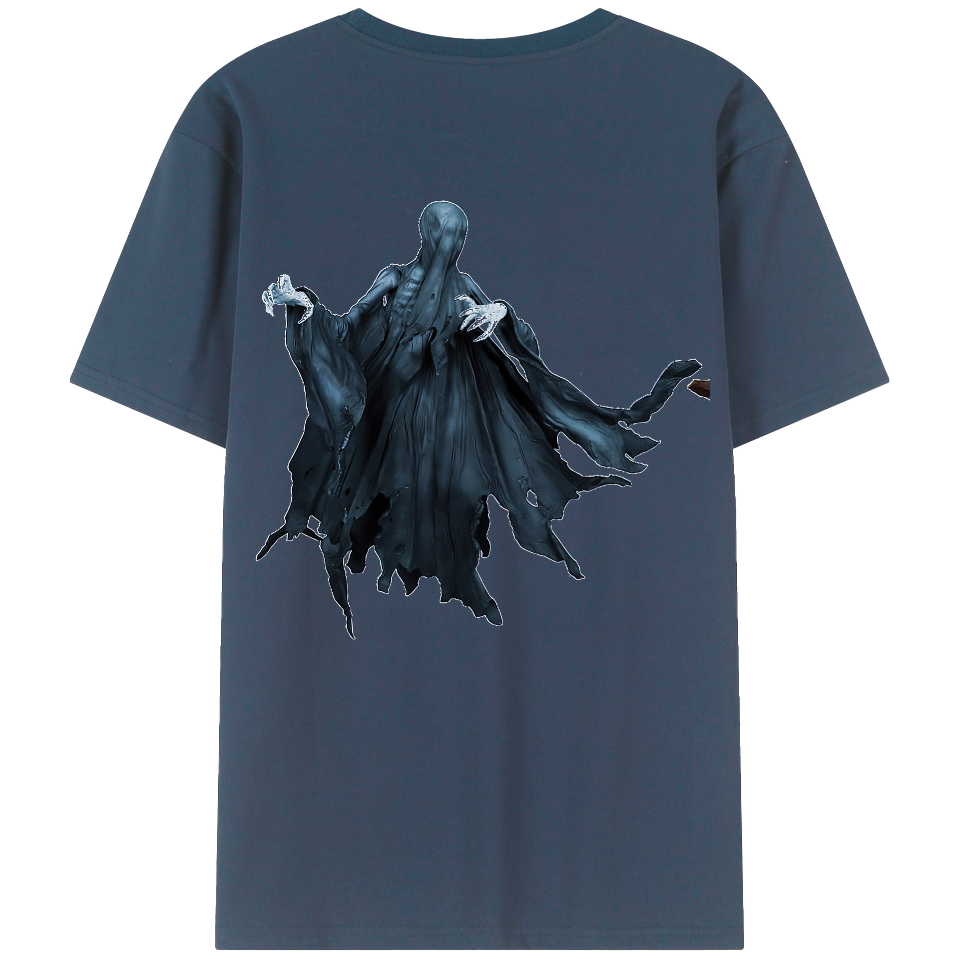 （画像用） Harry Potter ハリー・ポッターシリーズ 綿100％ メンズ半袖Tシャツ（バックプリント） 通気性