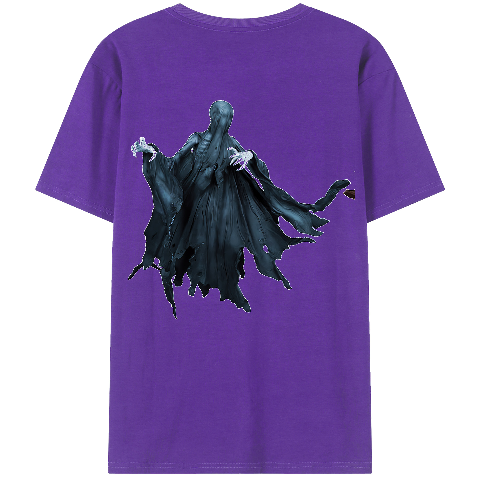（画像用） Harry Potter ハリー・ポッターシリーズ 綿100％ メンズ半袖Tシャツ（バックプリント） 通気性