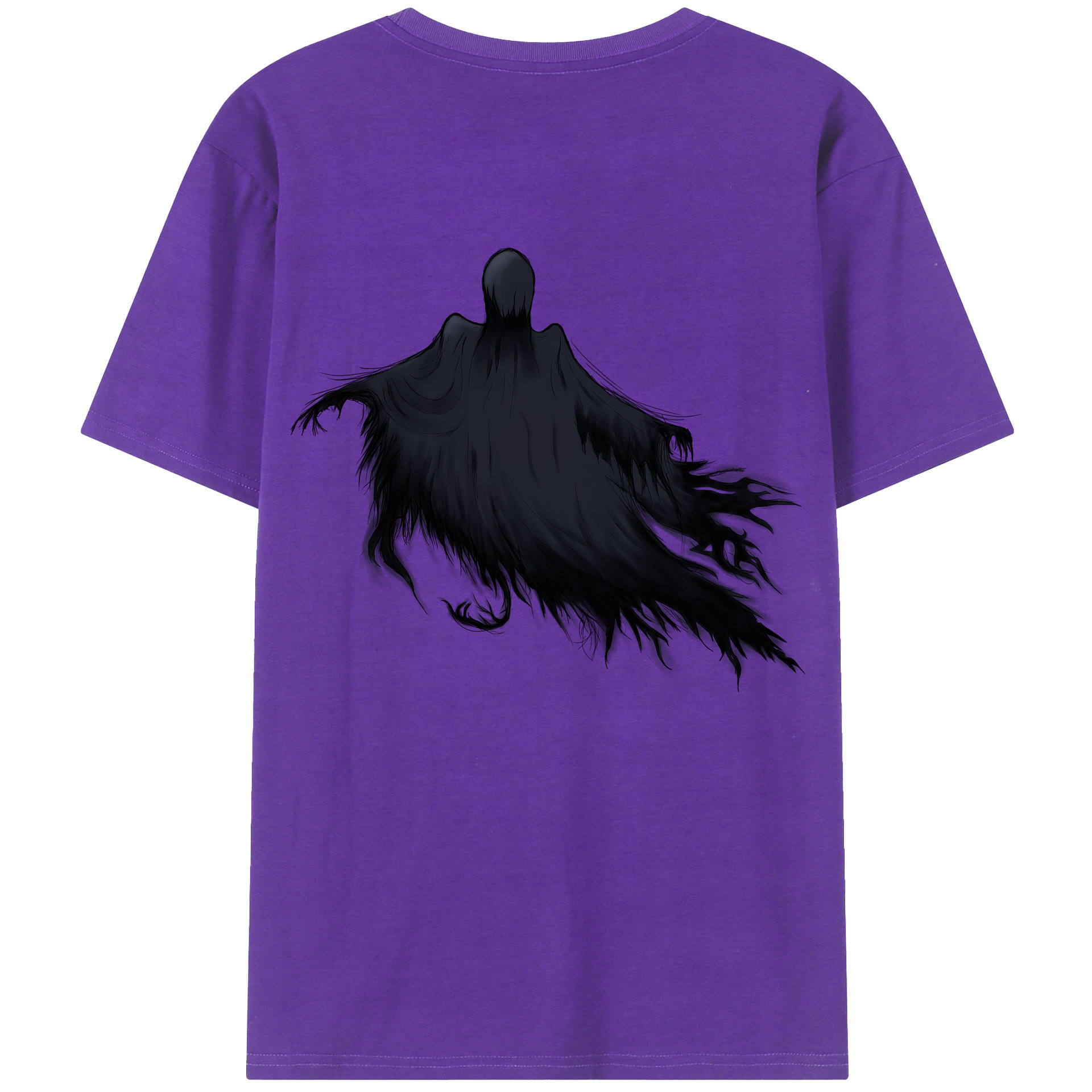（画像用） Harry Potter ハリー・ポッターシリーズ 綿100％ メンズ半袖Tシャツ（バックプリント） 通気性